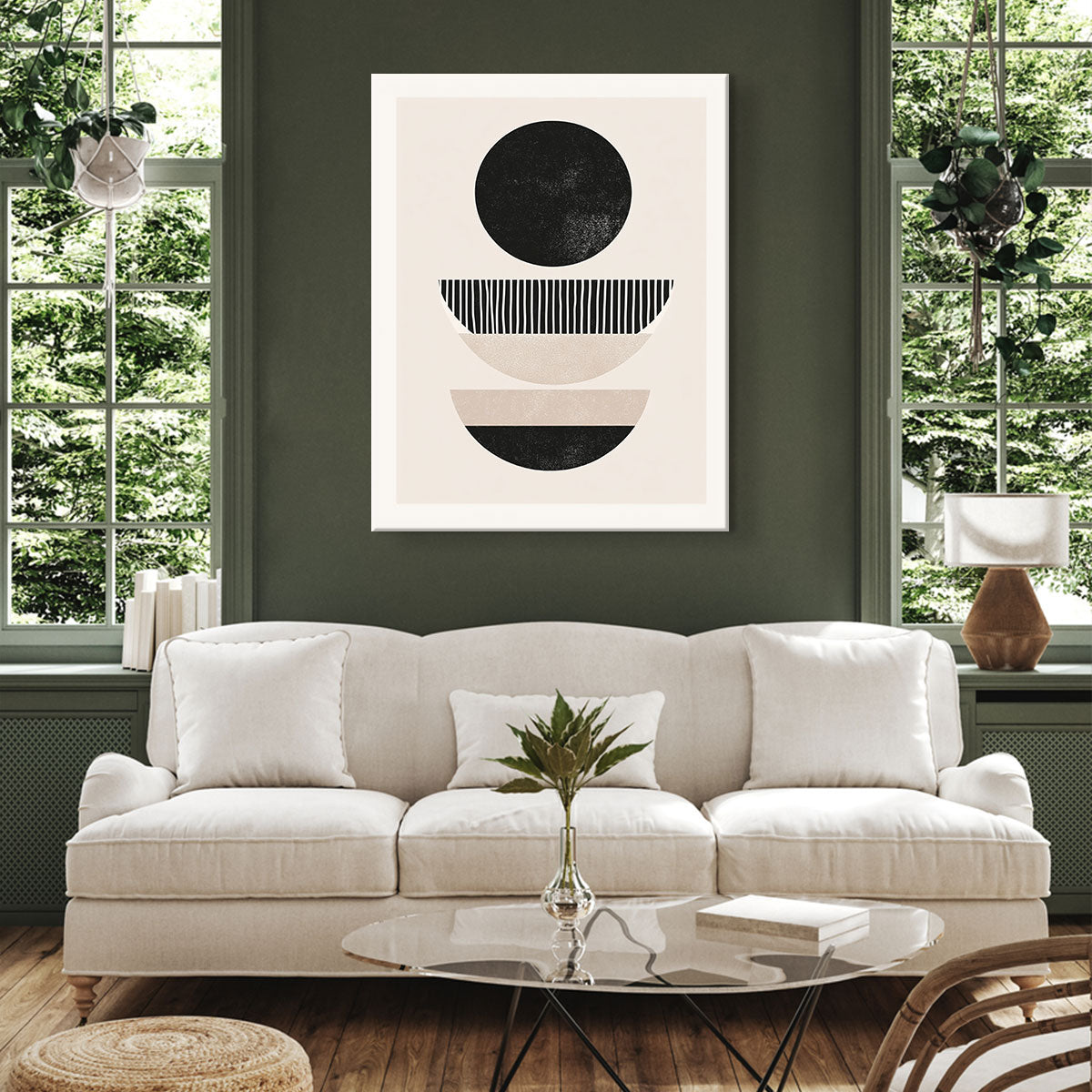 Modern Geometric Minimalist Wall Art