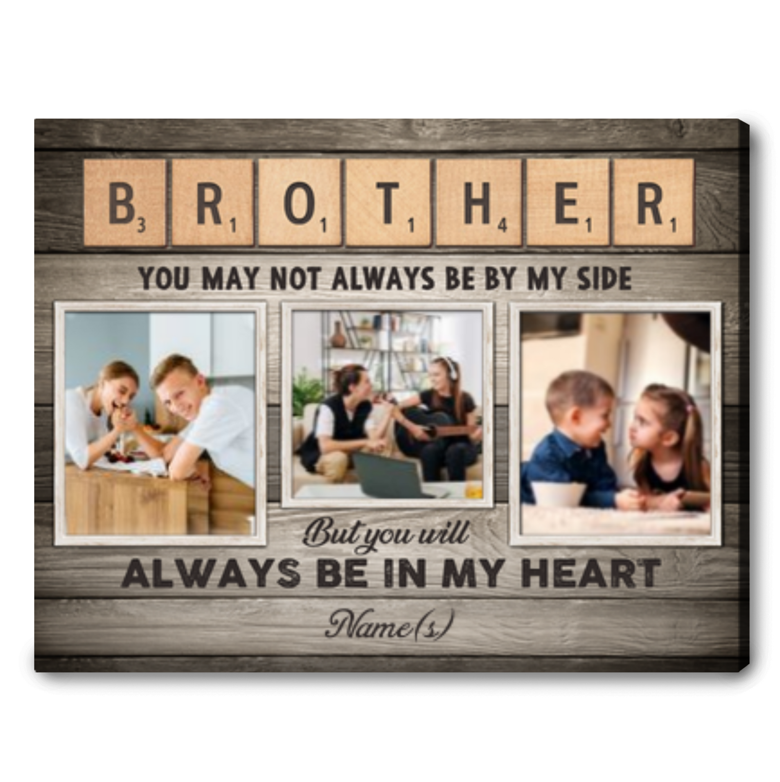 Gifts For Brother From Sister Personalized Gift For Brother Brother Gift Ideas