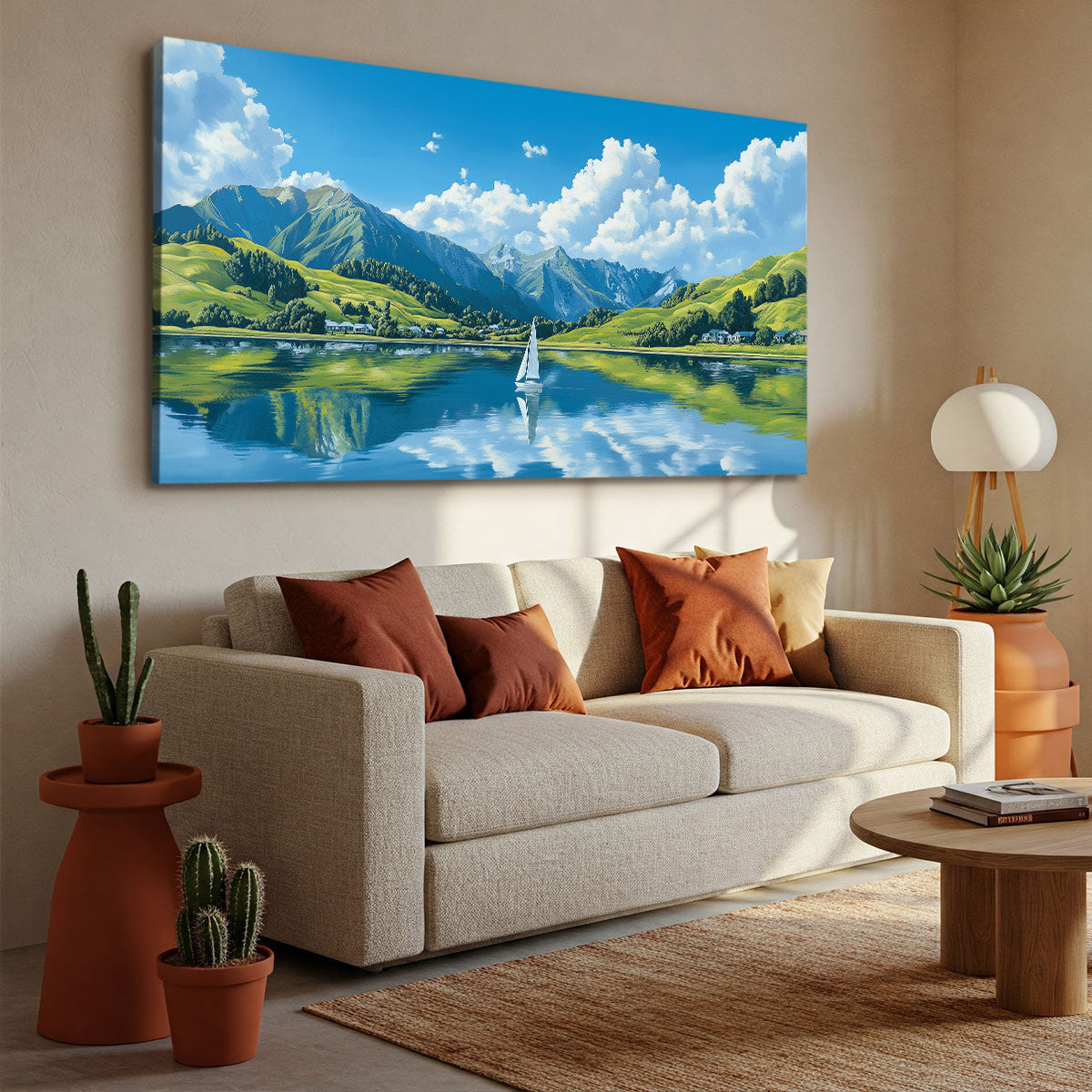 Peaceful New Zealand Fine Arts Print