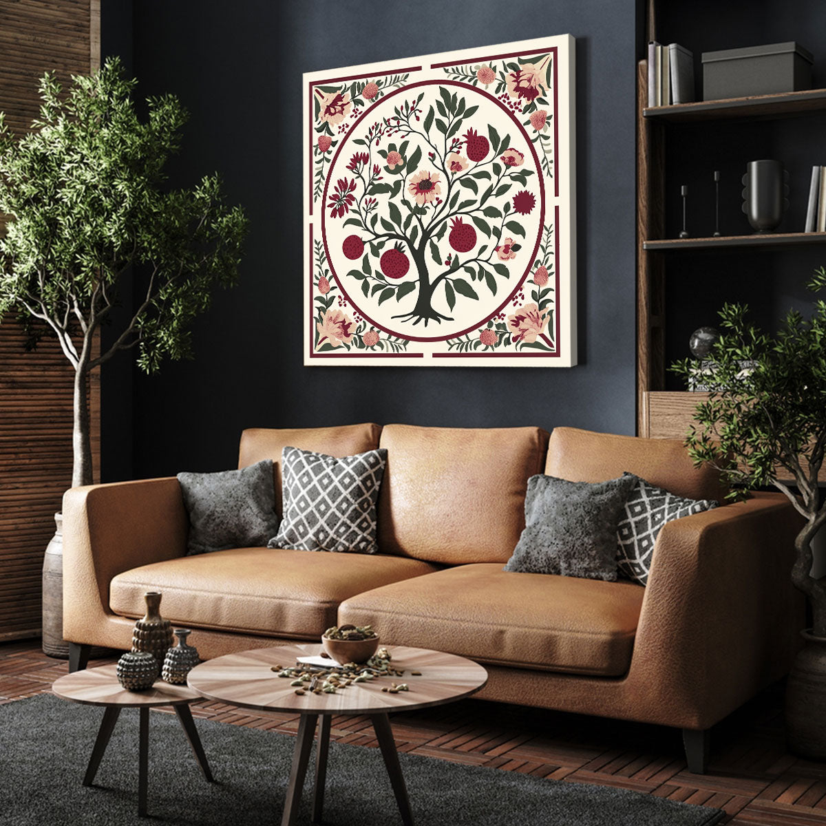 Floral Accents Boho Wall Decor