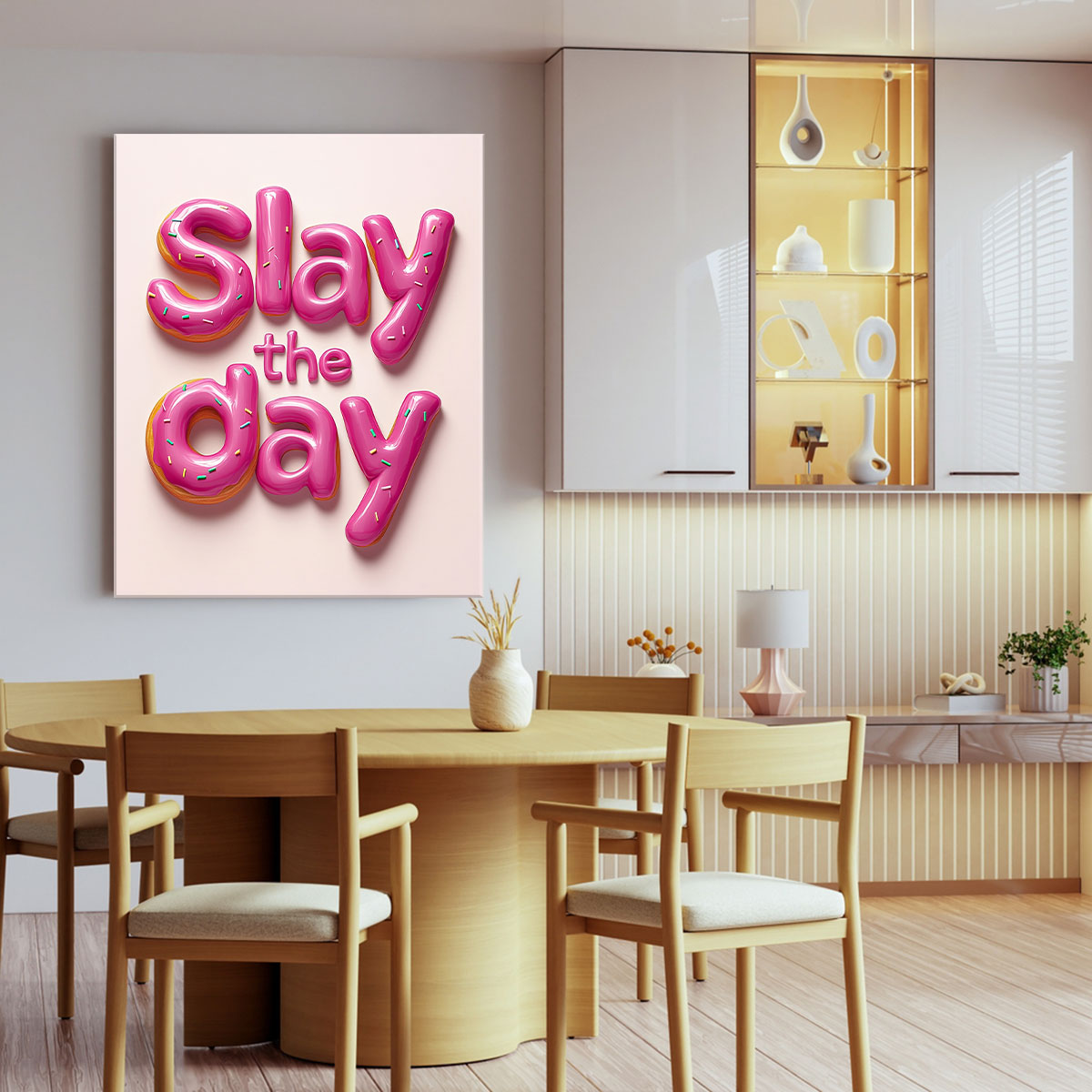 Motivational Typography Modern Wall Artwork