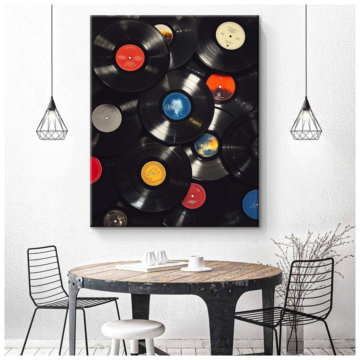 Vinyl Record Modern Wall Artwork