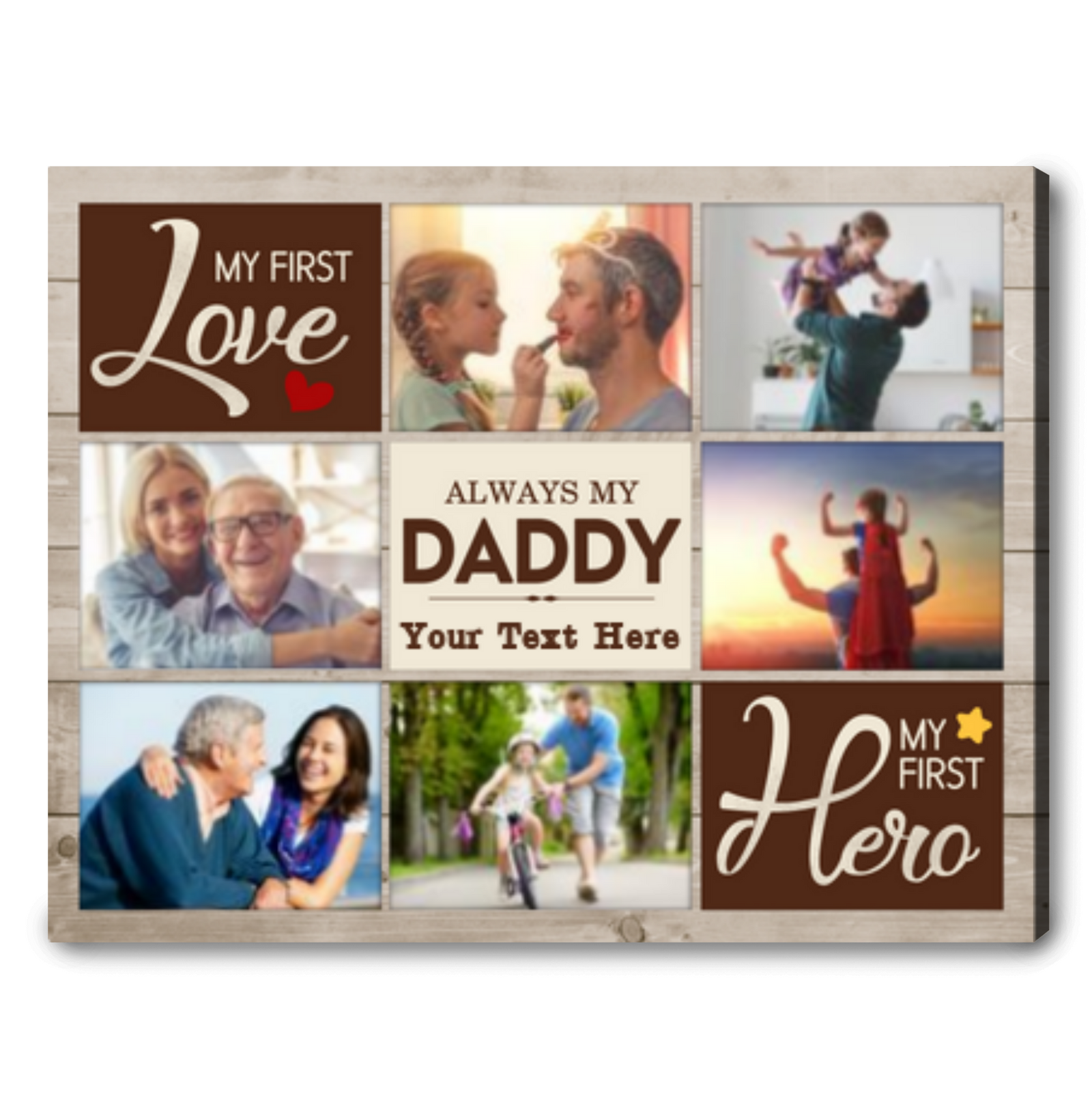 First Father's Day Gift From Daughter Customized Gift For Father's Day