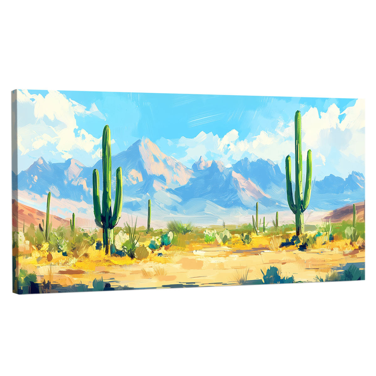 Desert Painting Arizona Art Canvas Wall Art