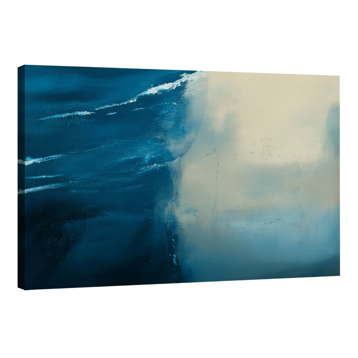 Ethereal Nature Artwork Blue Beach Wall Ar