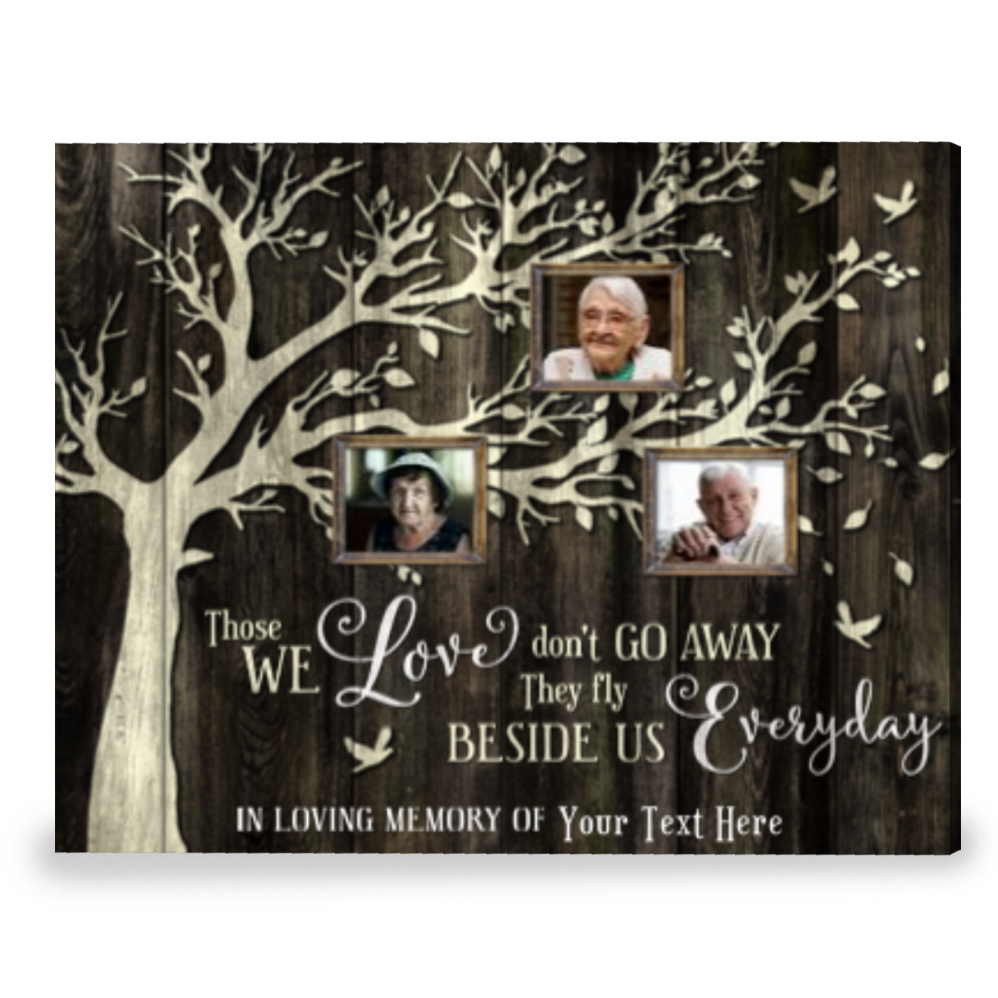 Gift For Memorial Custom Memory Keepsake Frame For Deceased Loved Ones