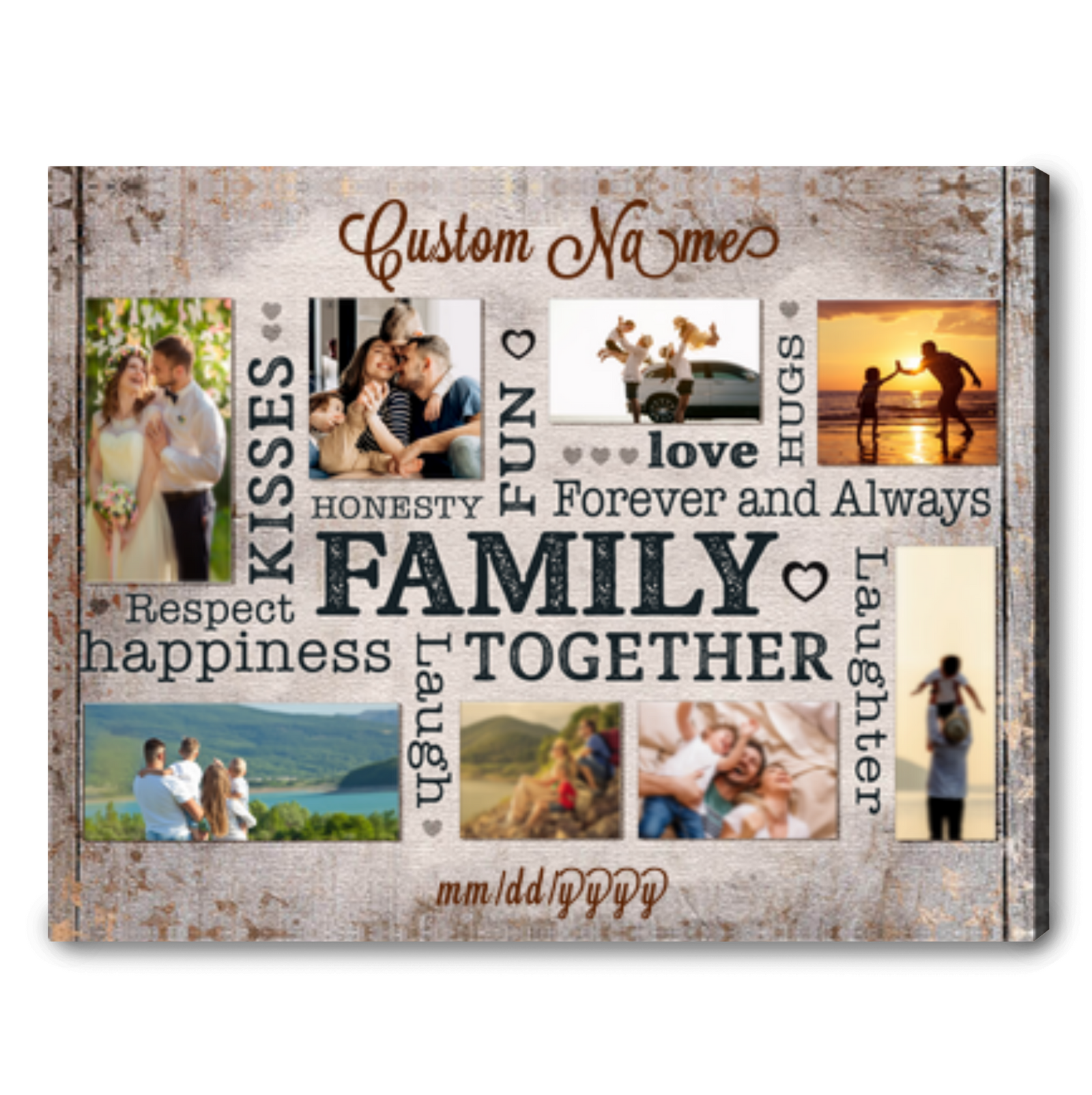 Family Photo Wall Collage Ideas Gift Ideas For A Family Reunion