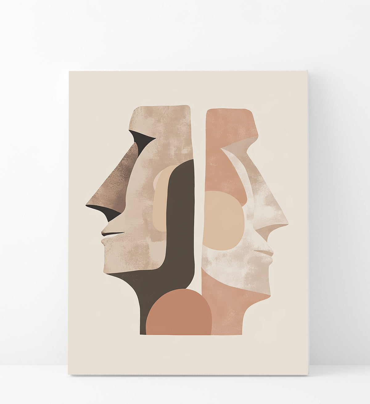 Minimalist East Architecture Canvas Wall Art