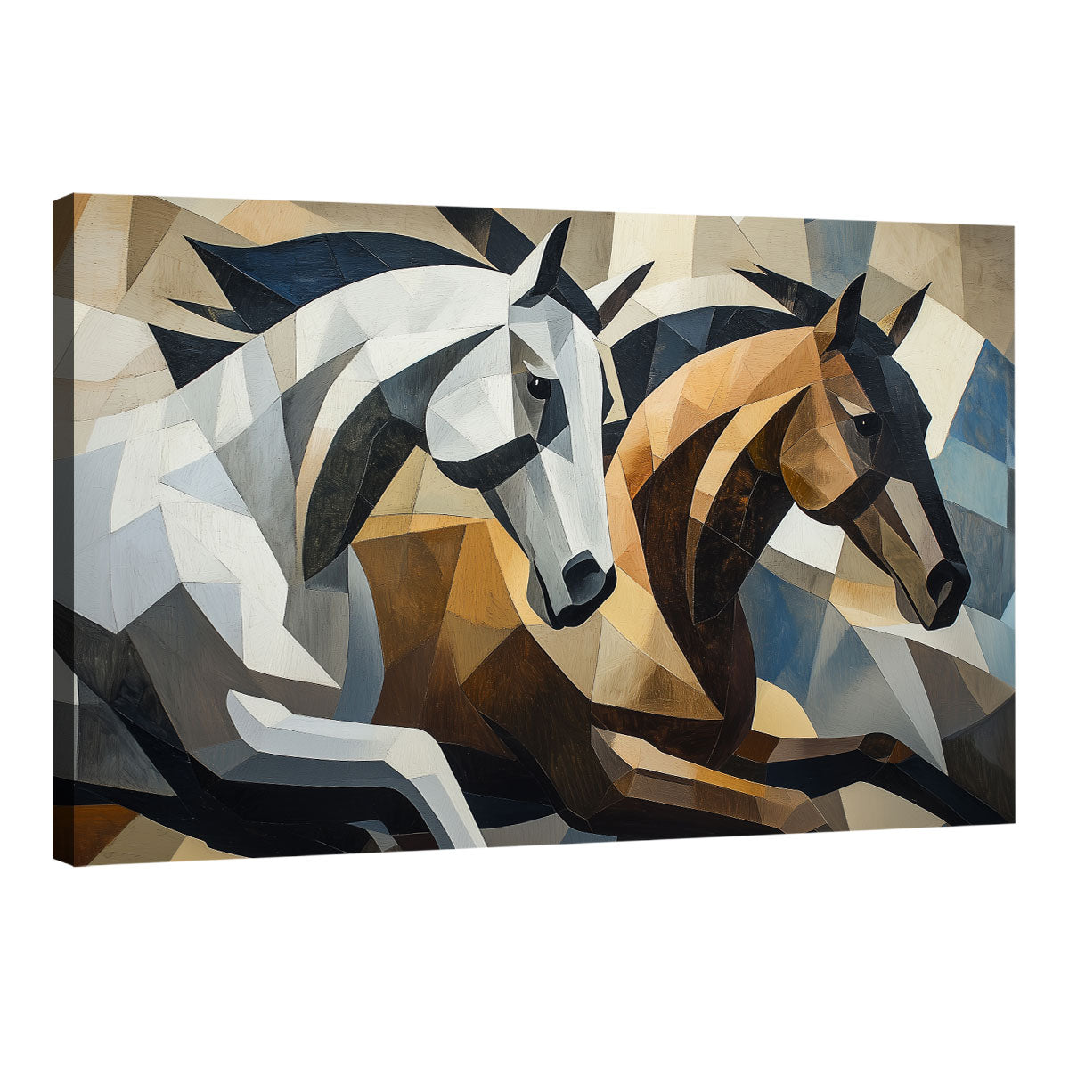 Gallop Geometric Art Animal Wall Art Decor