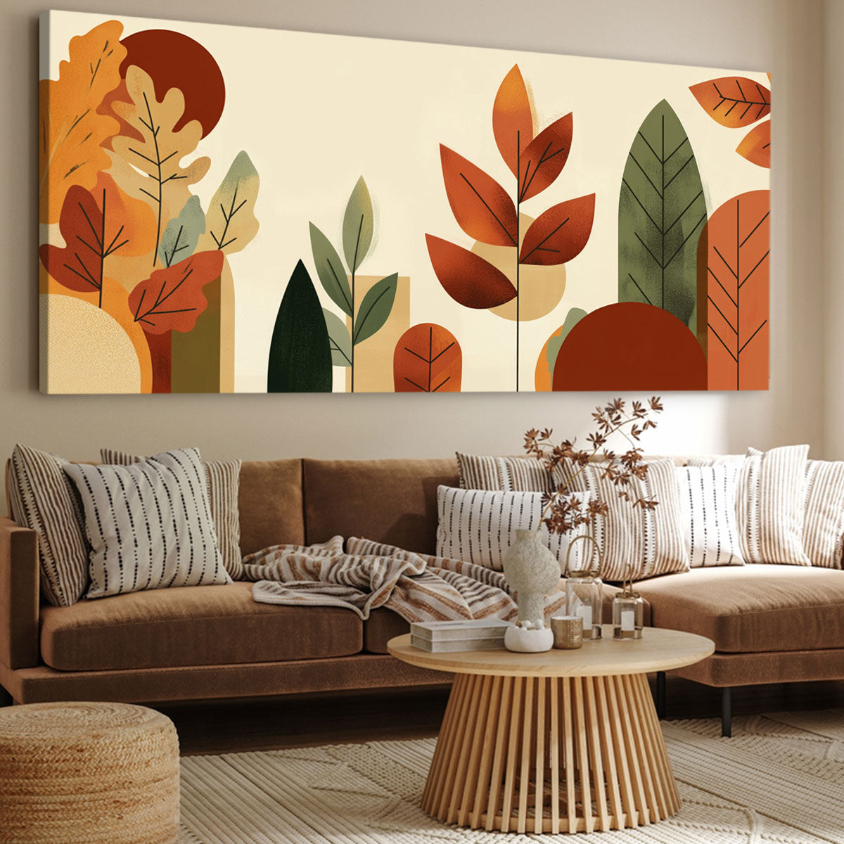 Abstract Autumnal Canopy Boho Wall Decor