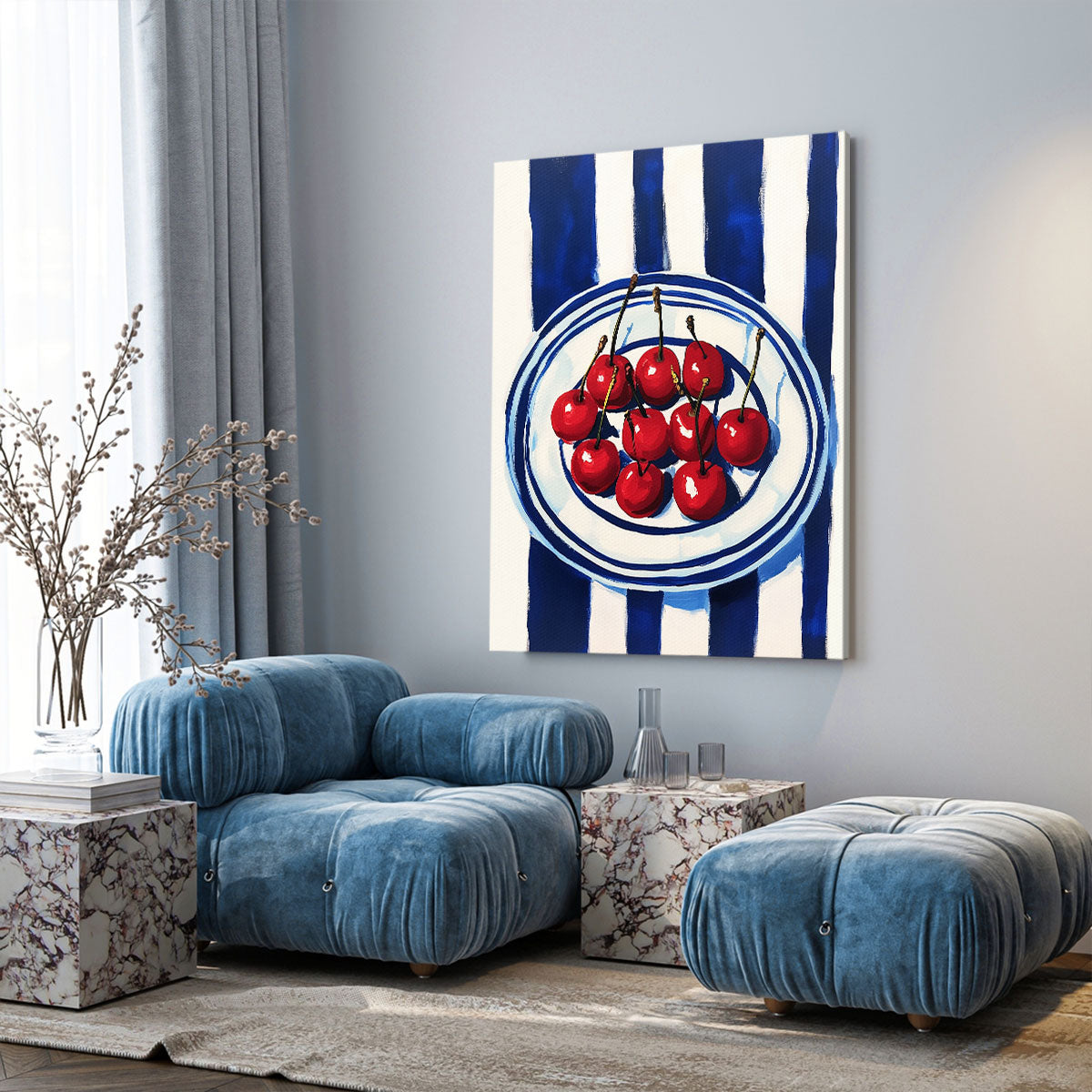 Sun Burst Energy Canvas Vintage Artwork
