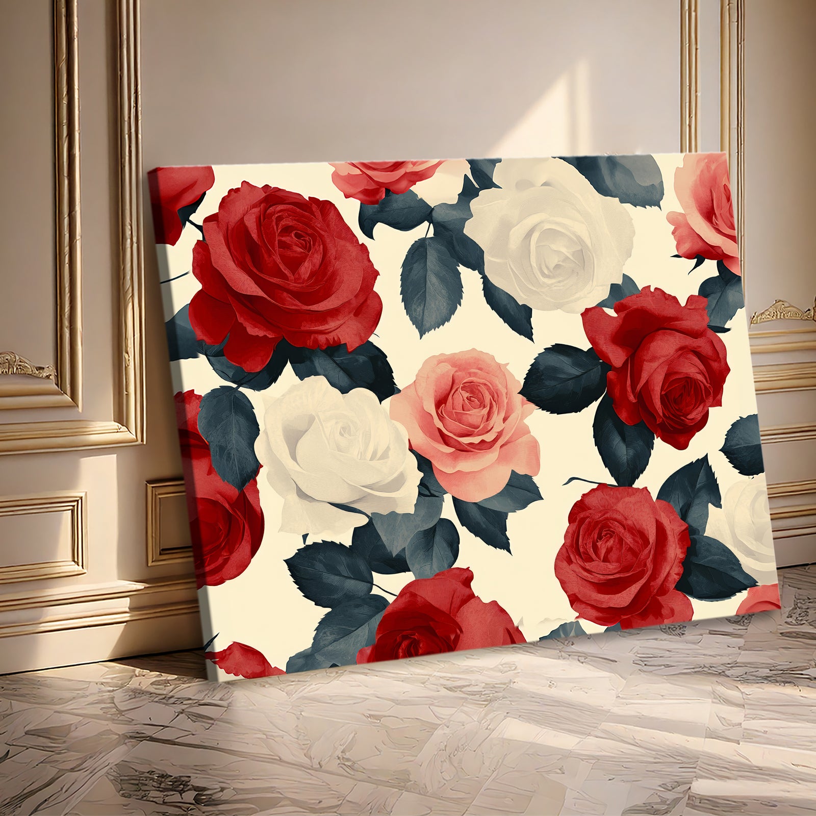 Rose Garden Modern Wall Artwork