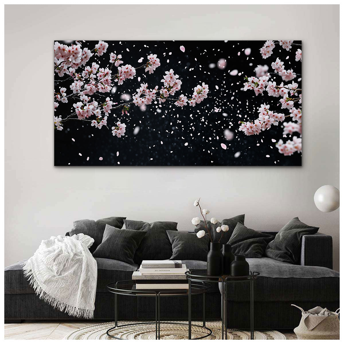 Ephemeral Cascade Floral Wall Decor