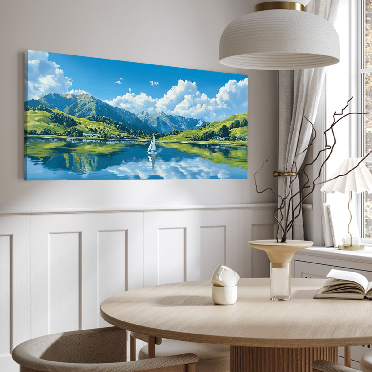 Peaceful New Zealand Fine Arts Print