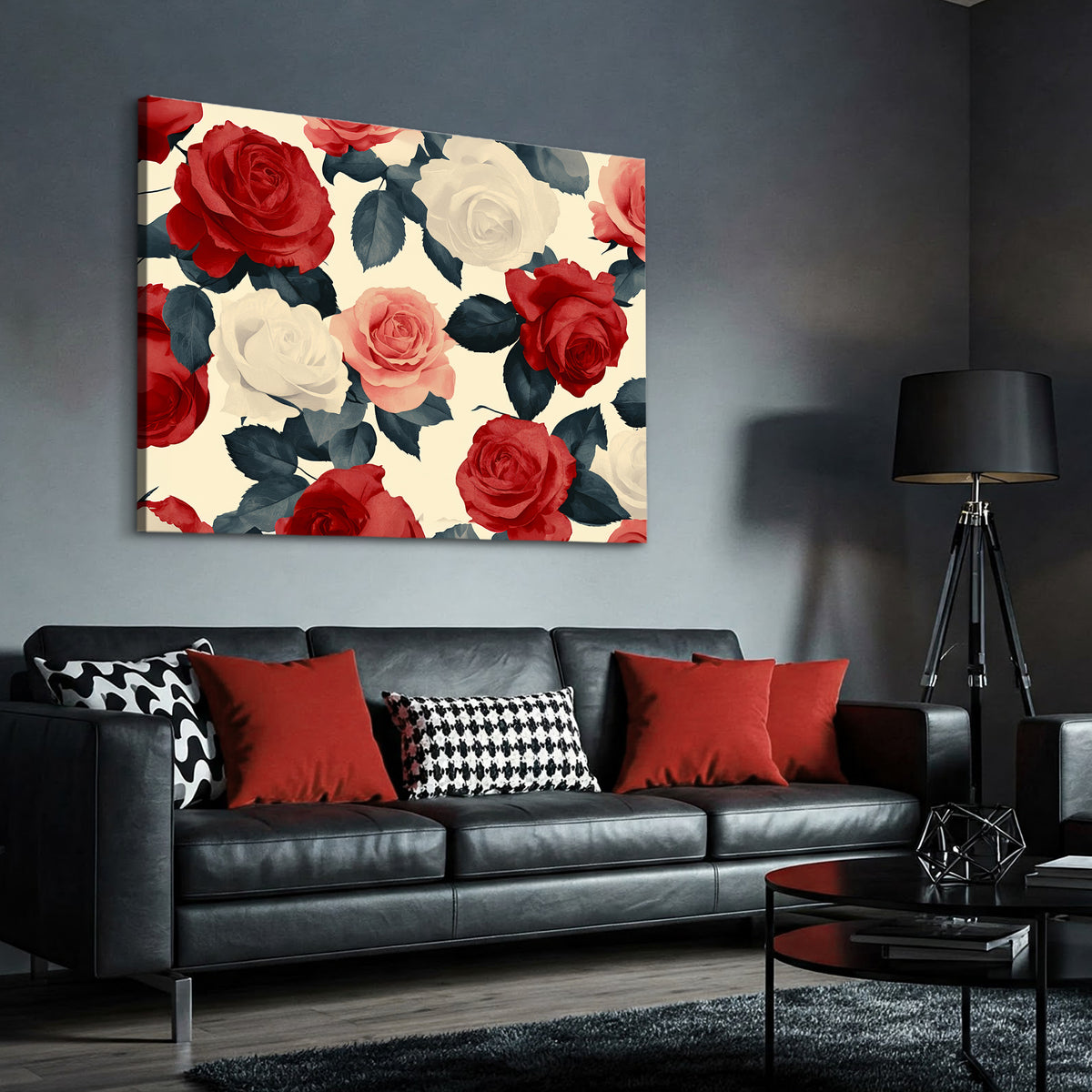 Rose Garden Modern Wall Artwork