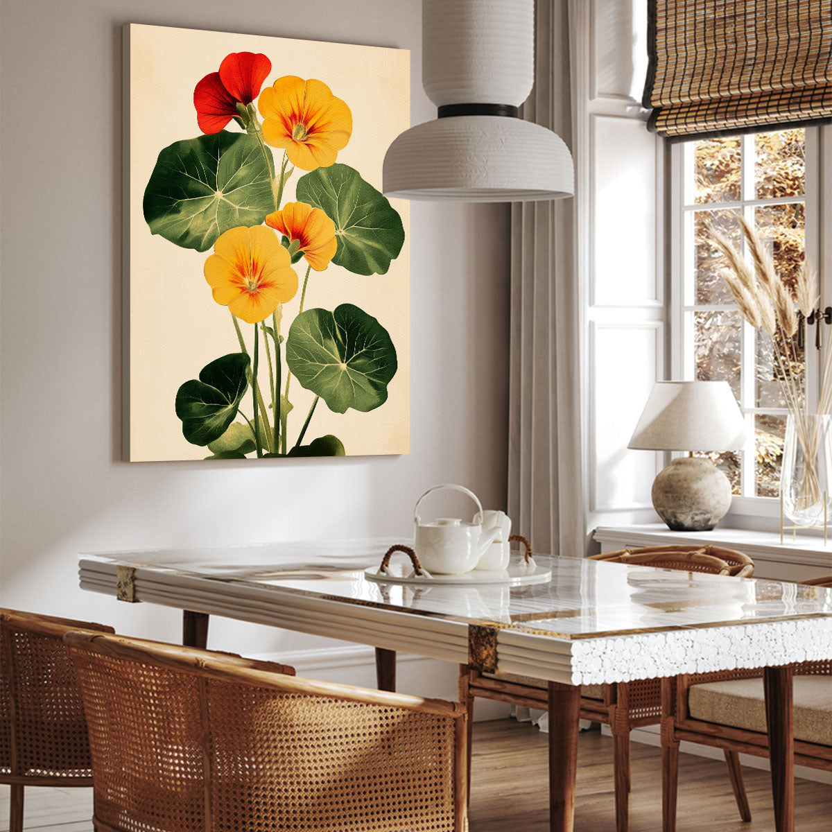 Botanical Retro Bloom Floral Vintage Artwork