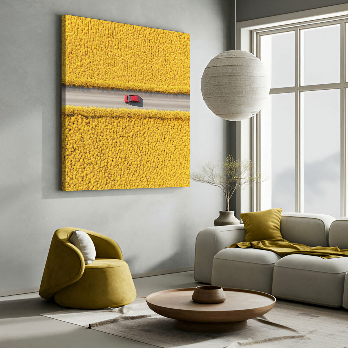Sunny Journey Fine Arts Print