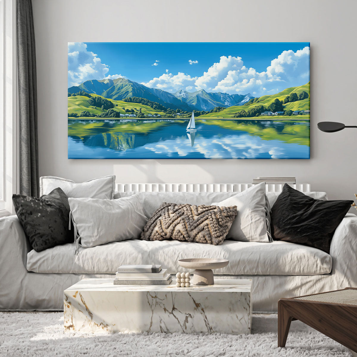 Peaceful New Zealand Fine Arts Print