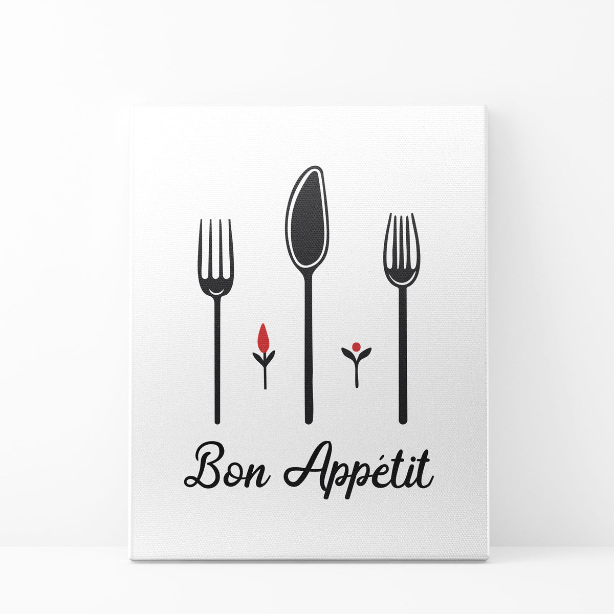 Bon Appétit Modern Minimalist Wall Hanging For Kitchen