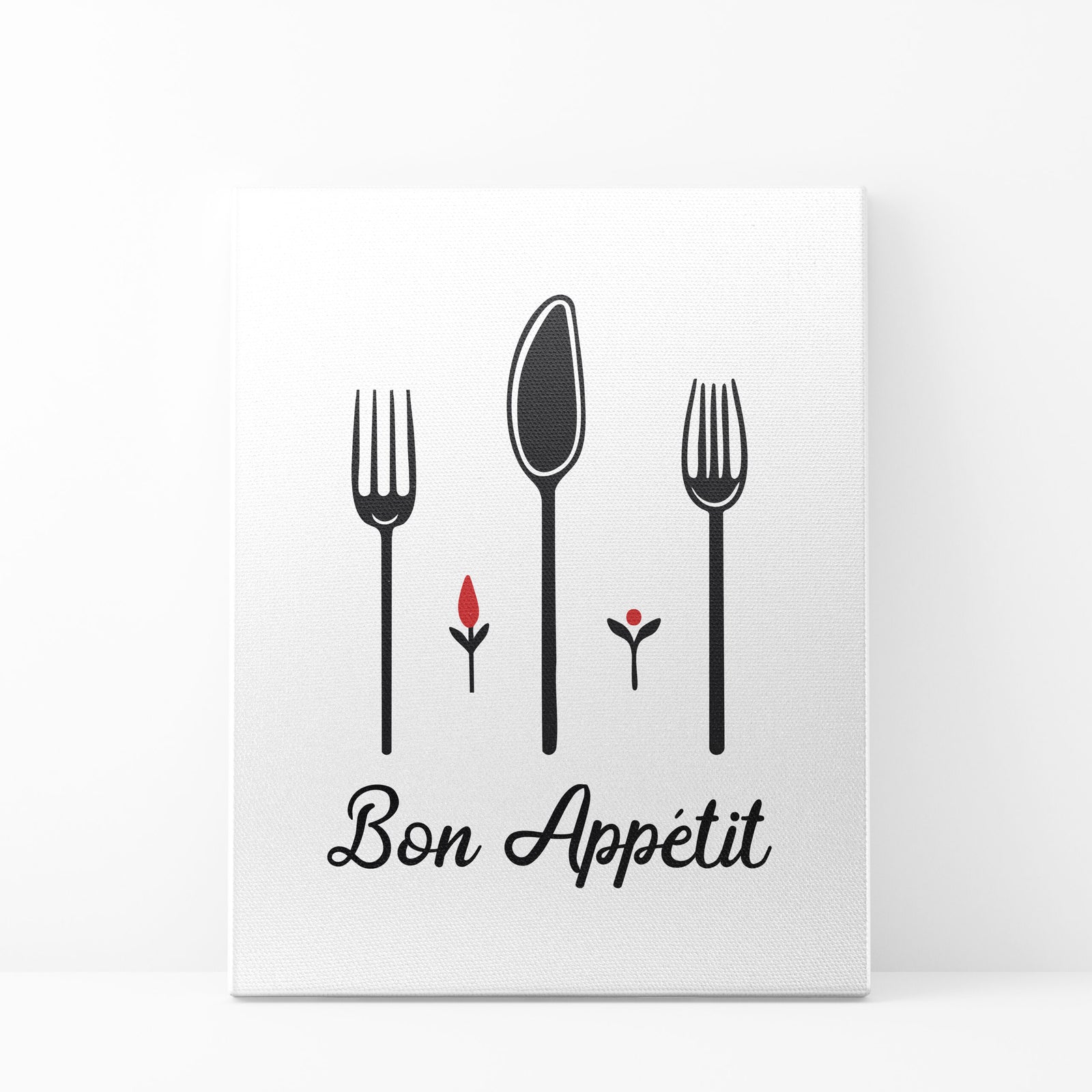 Bon Appétit Modern Minimalist Wall Hanging For Kitchen