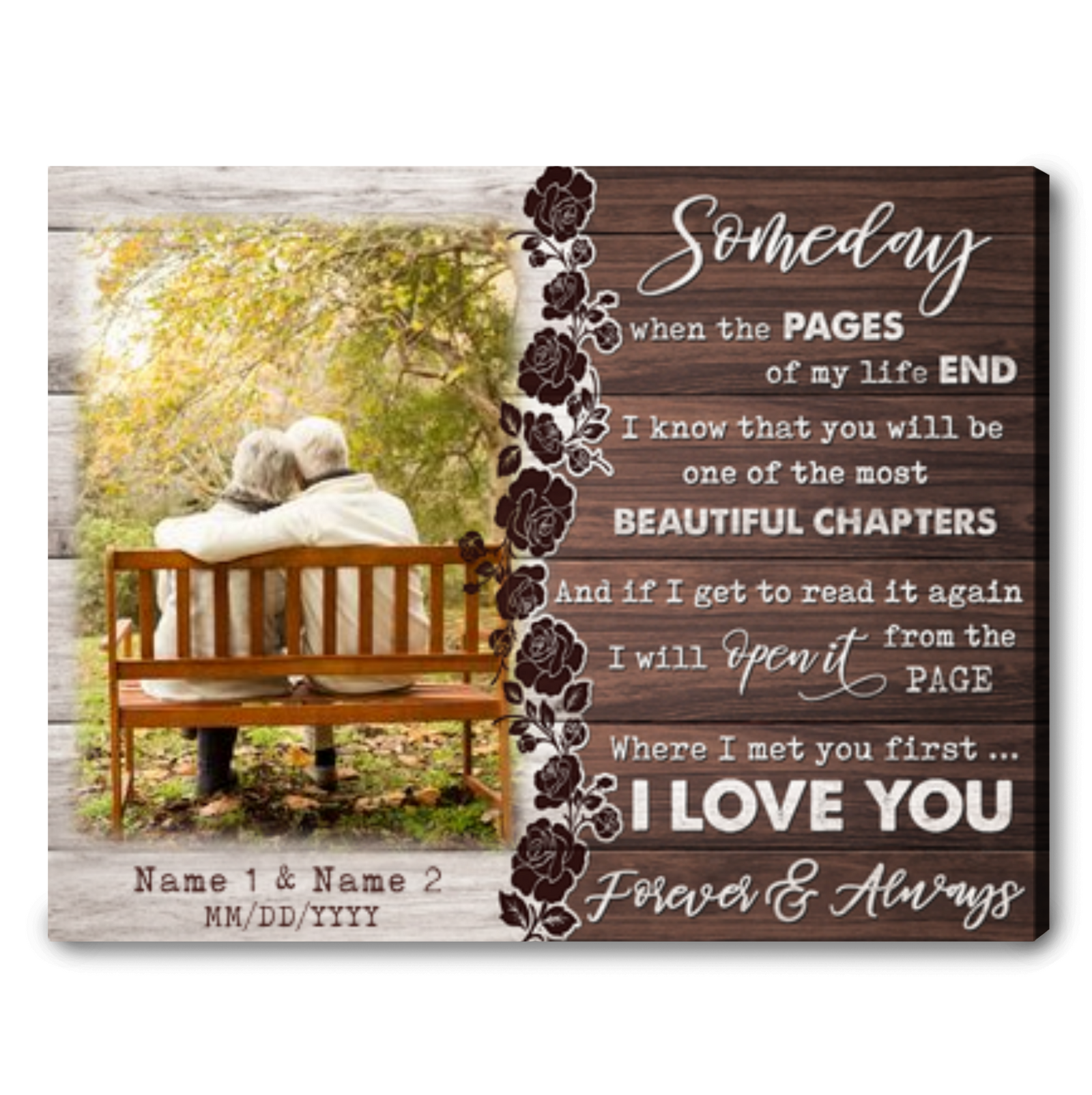 Housewarming Gift Ideas For Couple Personalized Photo Canvas Print Ohcanvas