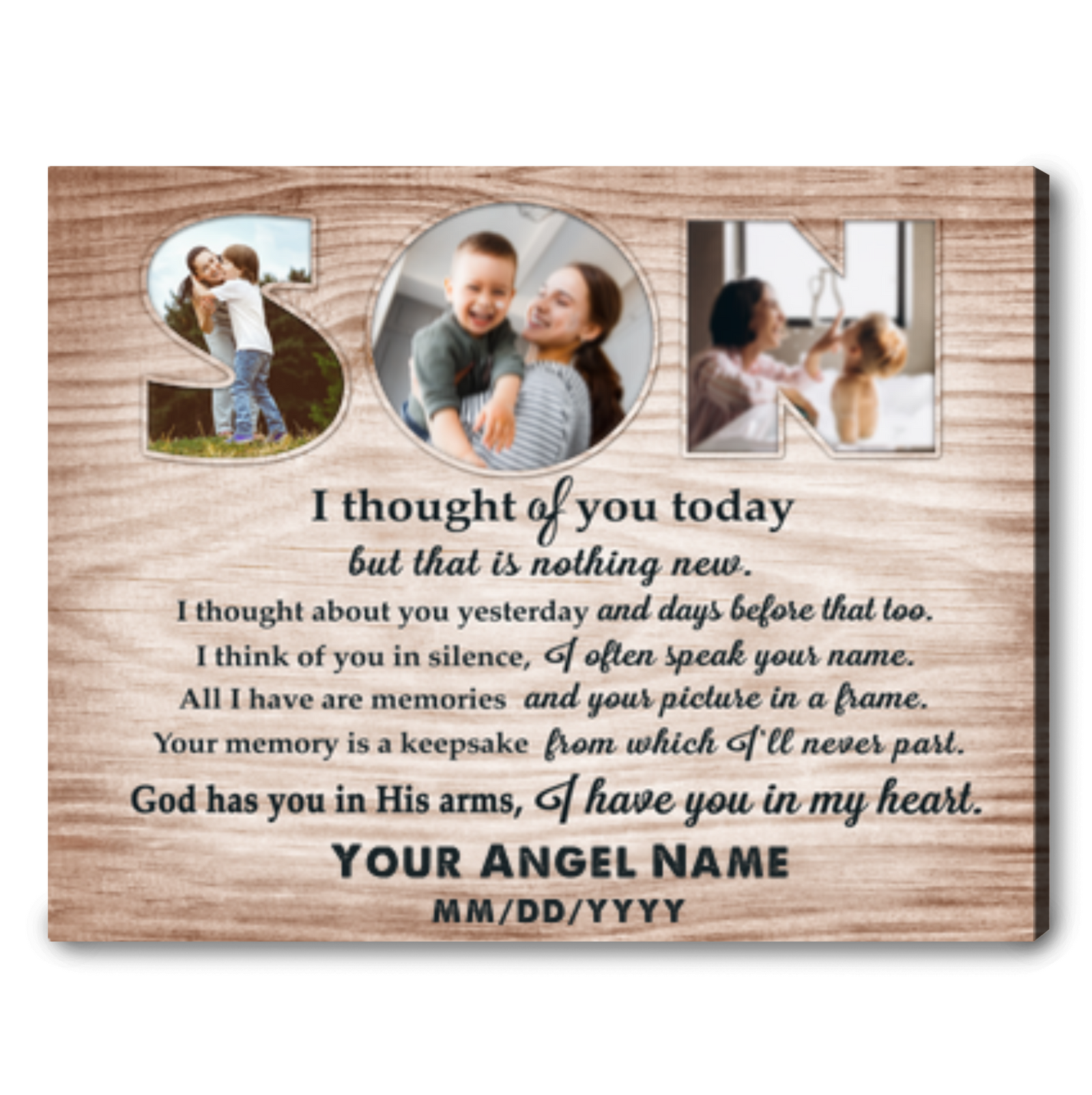 Son Memorial Gift Memorial Ideas For Loss Of Son Personalized Memorial Gift Ideas