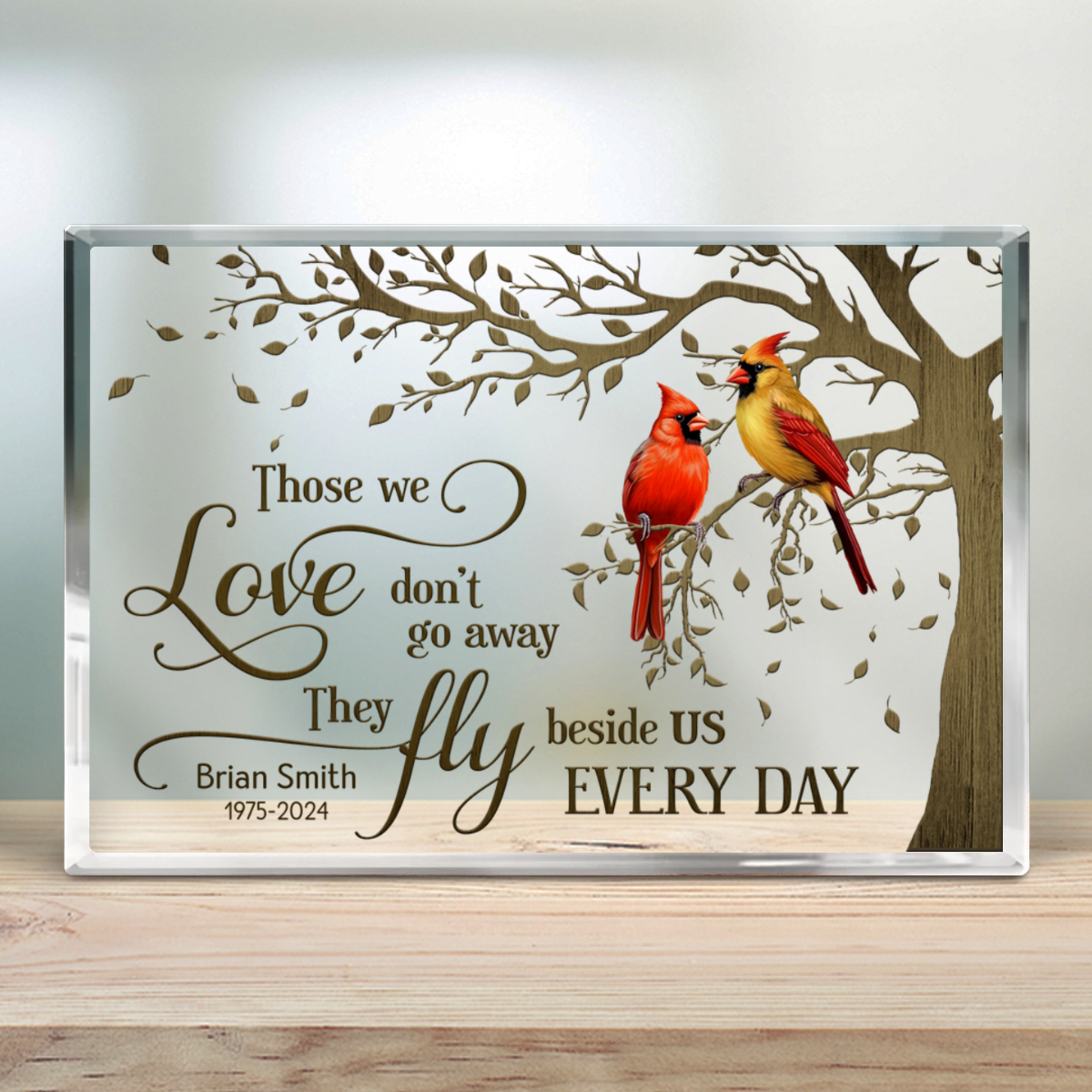 Customized Gift for Sympathy Funeral Memorial Acrylic Plaque