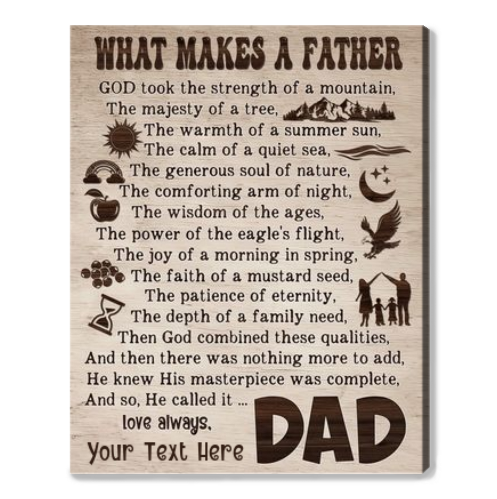 Christmas Gift For Dad From Daughter Unique Christmas Gift For Dad