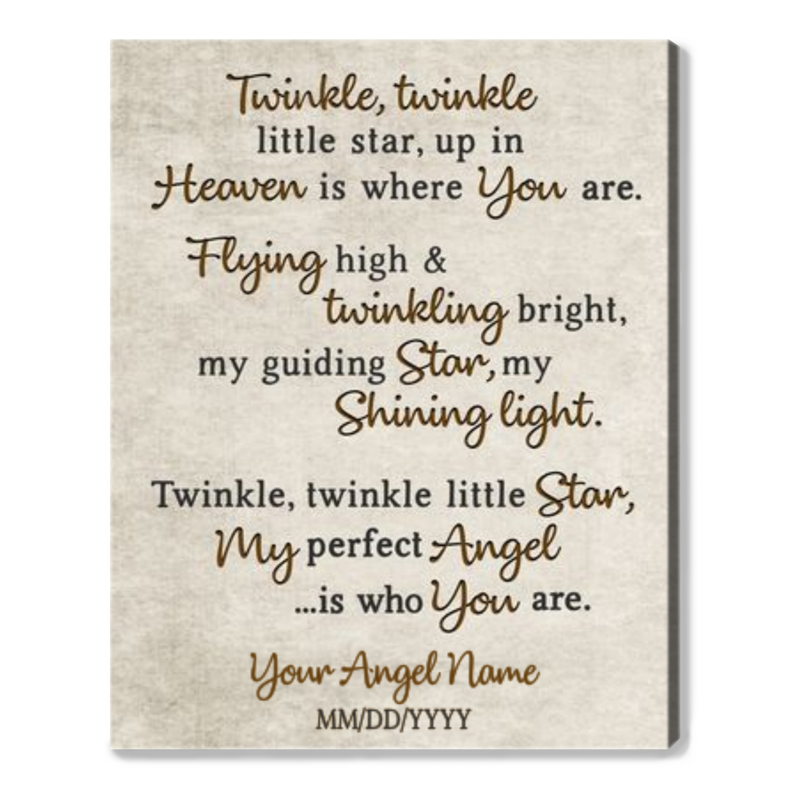 Personalized Baby Memorial Gift Infant Loss Gift Miscarry Keepsake 