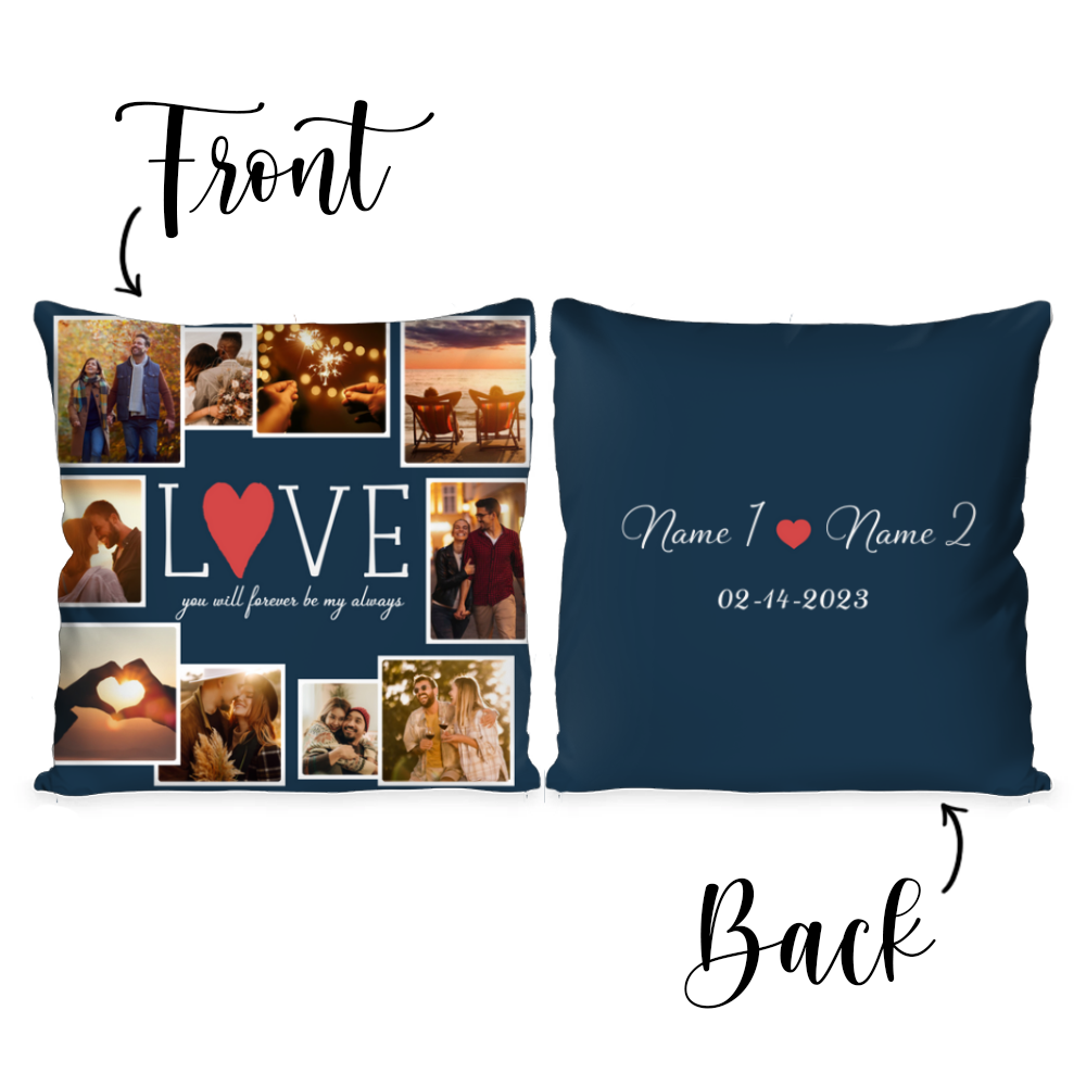 Customized Pillow Unique Valentine Gift Best Gift For Husband and Wife