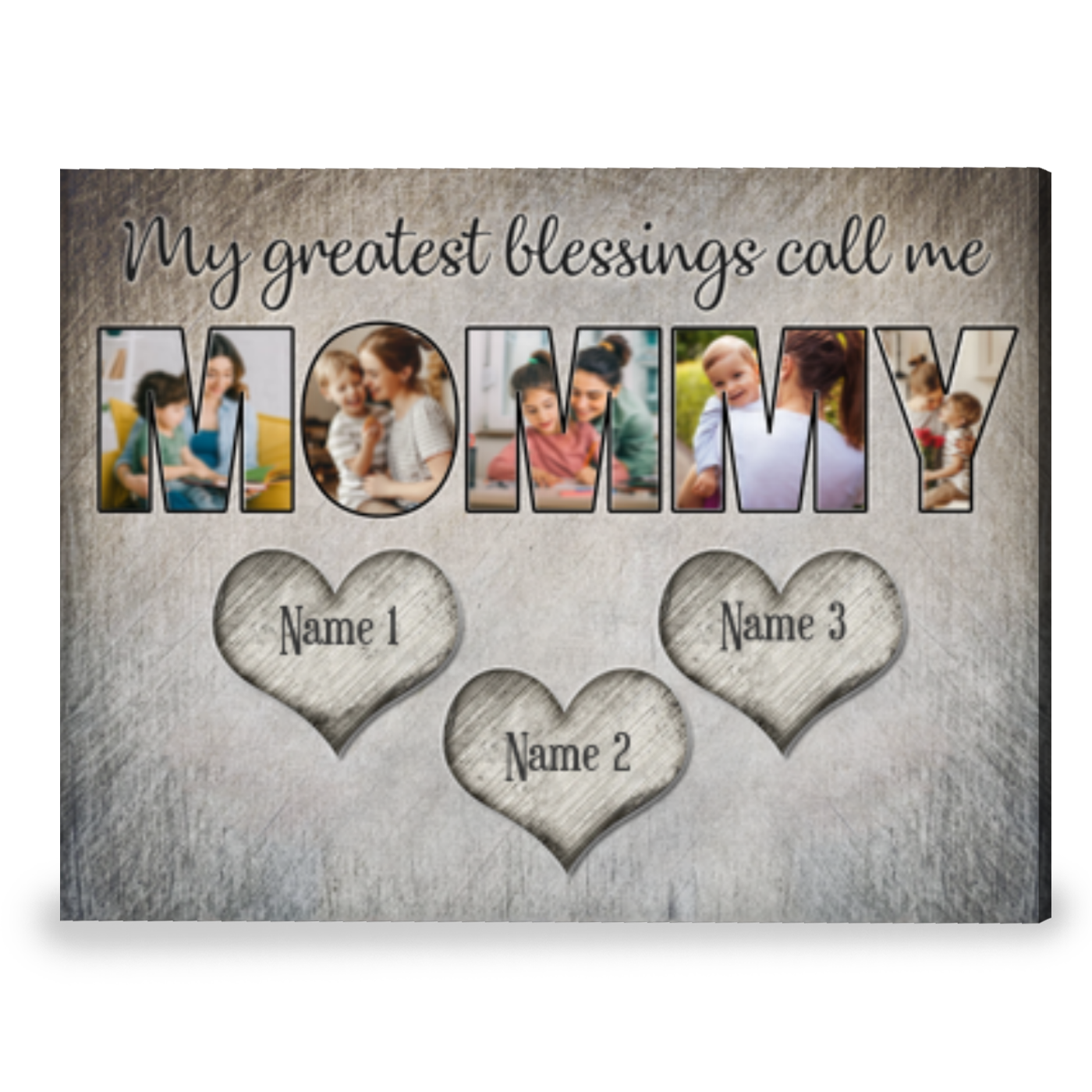 Great Gift For Mom On Christmas Present For Mom Who Has Everything Canvas Print