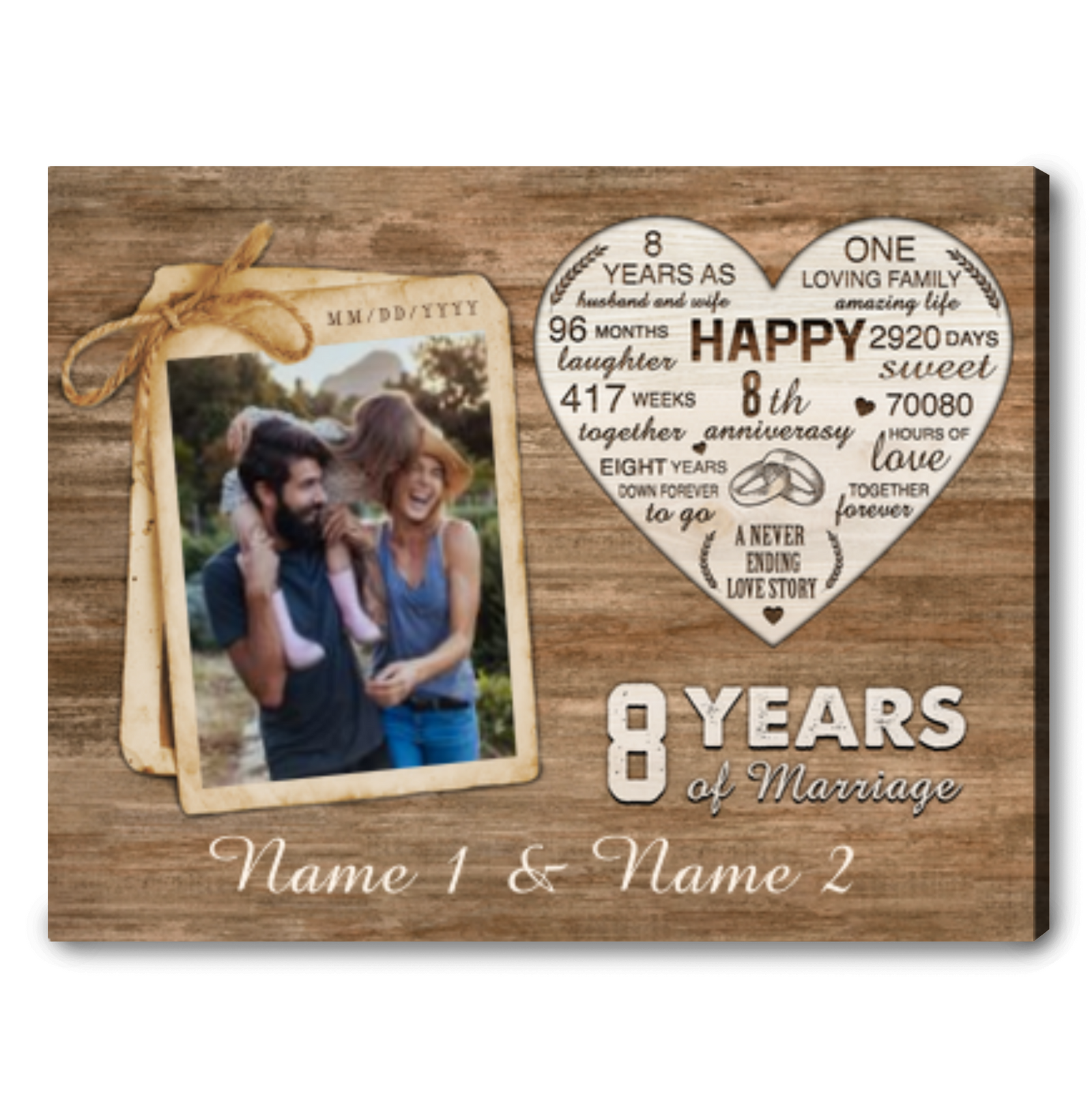 8 Year Wedding Anniversary Gift Husband Best 8 Year Anniversary Gift For Him