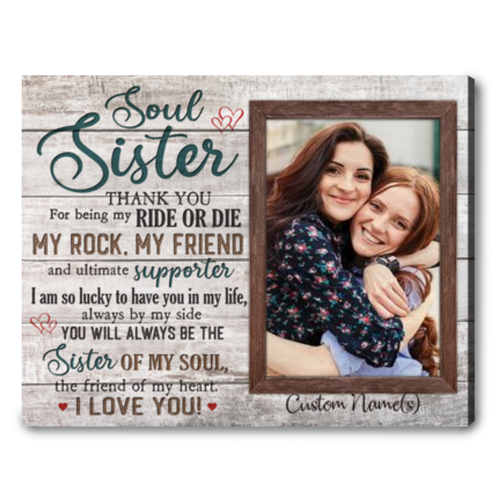 Sister Gift Ideas For Christmas Personalized Sister Birthday Gifts 