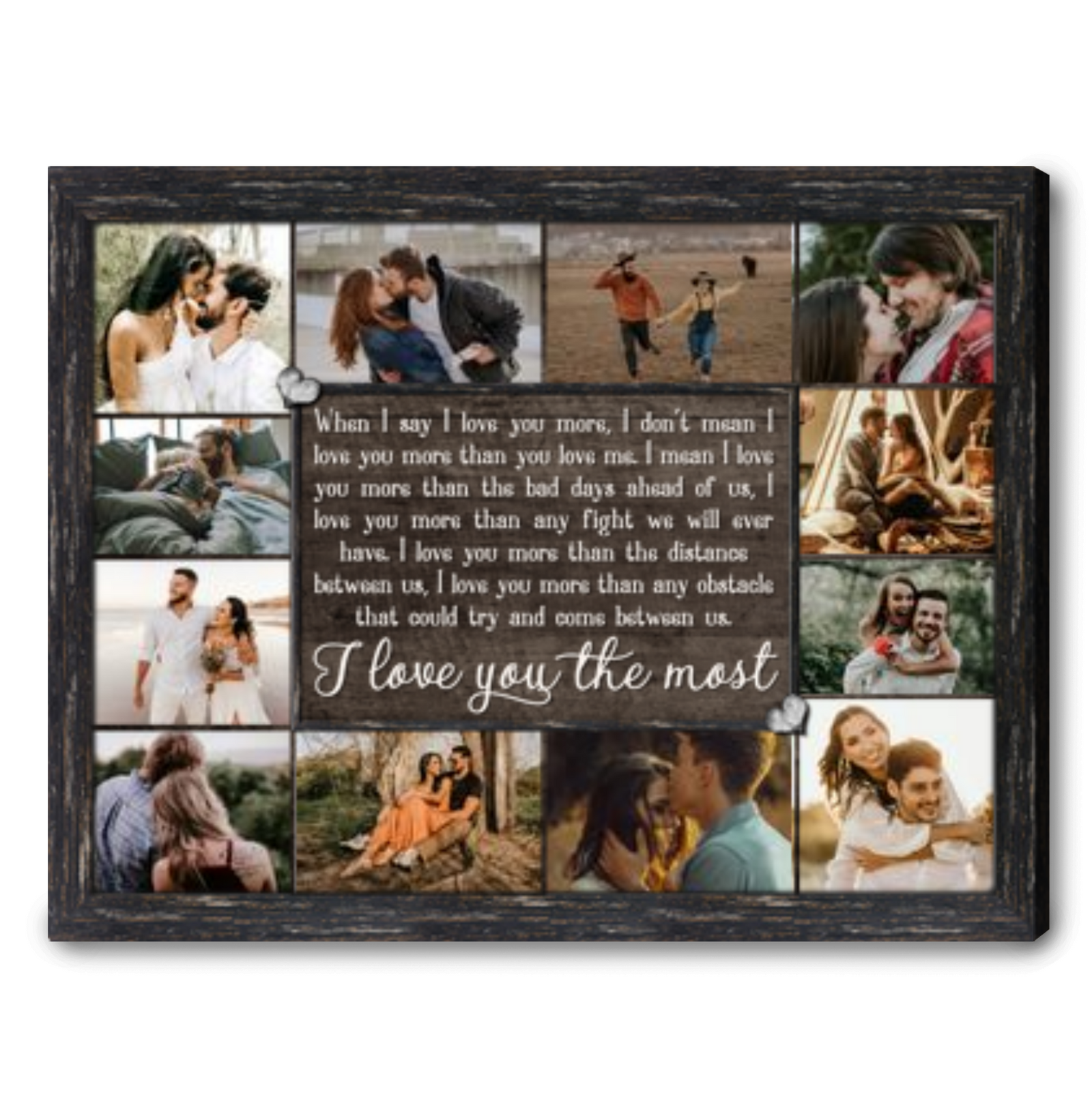 Personalized Photo Collage Canvas Personalized Gifts For Him With Pictures