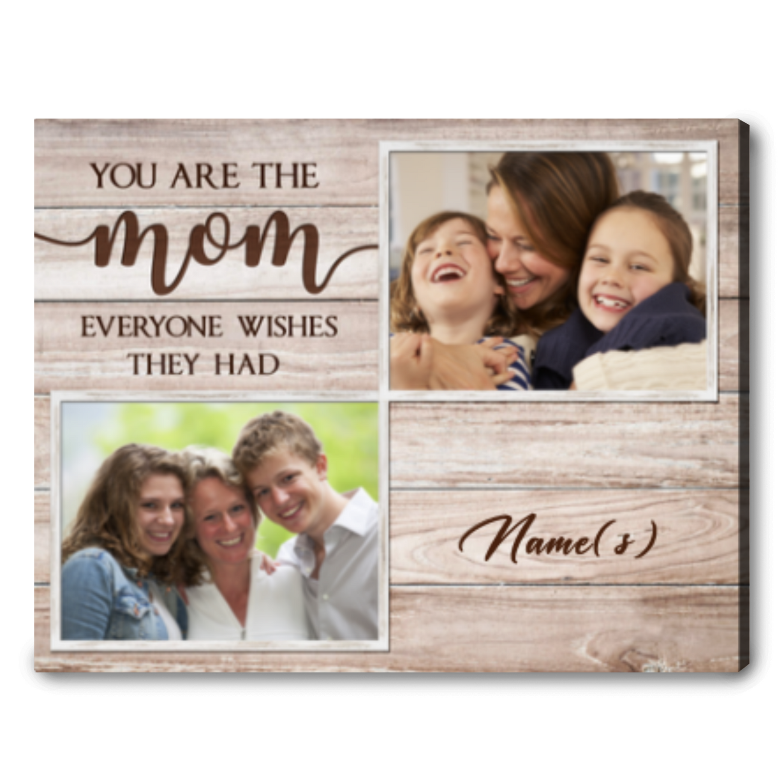 Mother's Day Custom Gifts Canvas Mother's Day Gifts