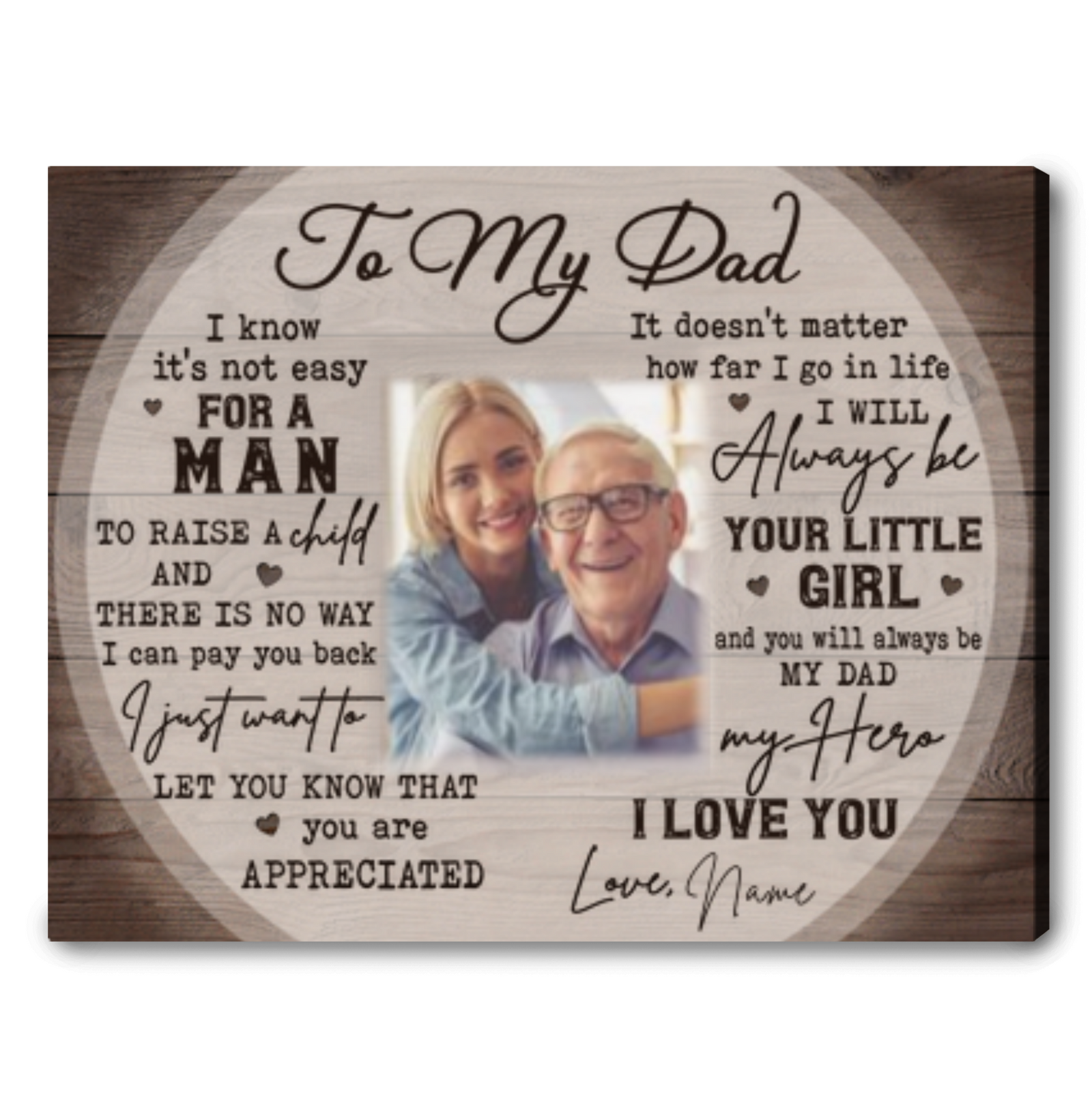 Great Gift Ideas For Dad Personalized Fathers Day Gifts From Daughter