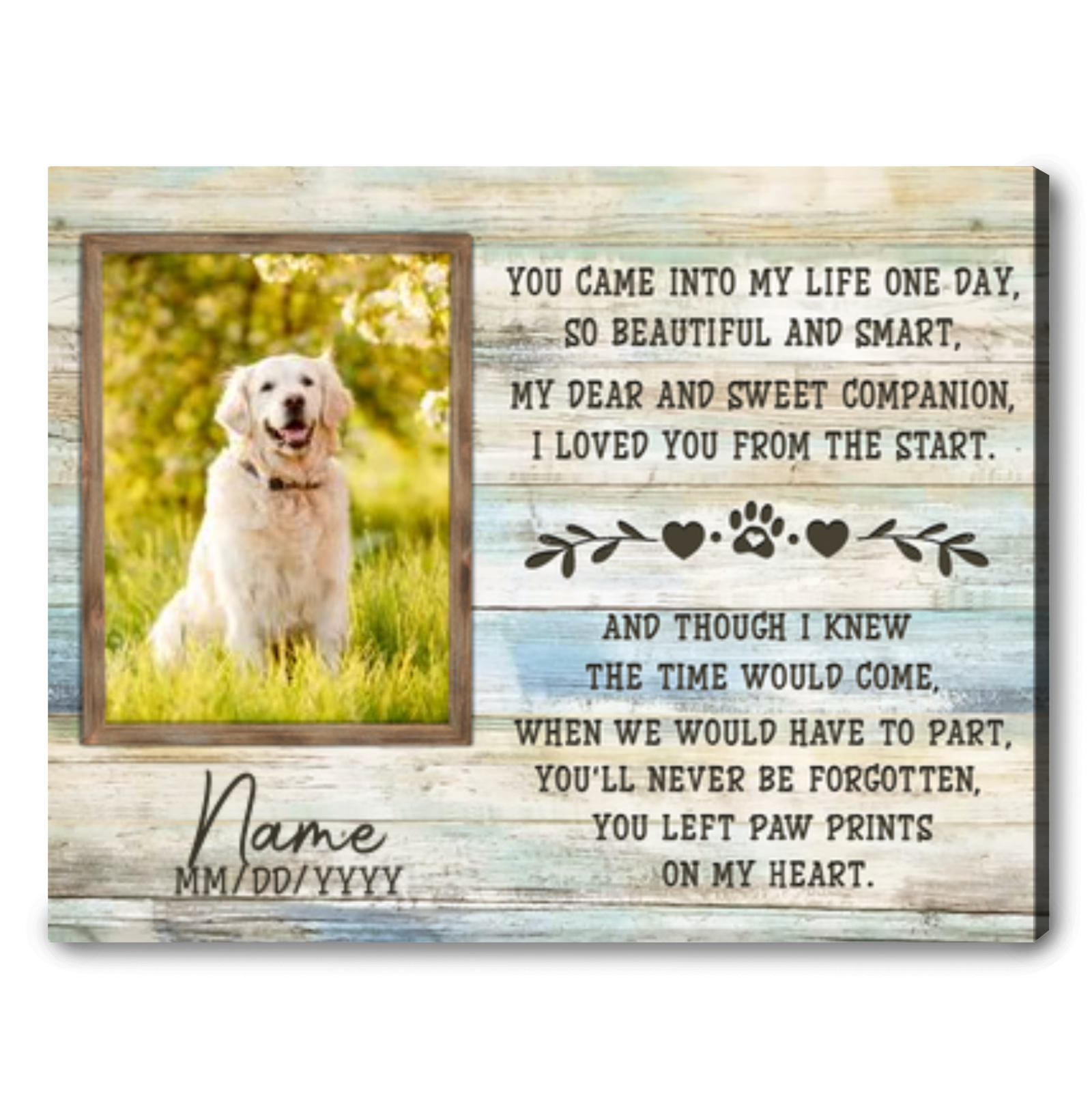 Pet Memorial Gifts Personalized Sympathy Gift For Dog Passing Memorial Gifts For Dog Owners