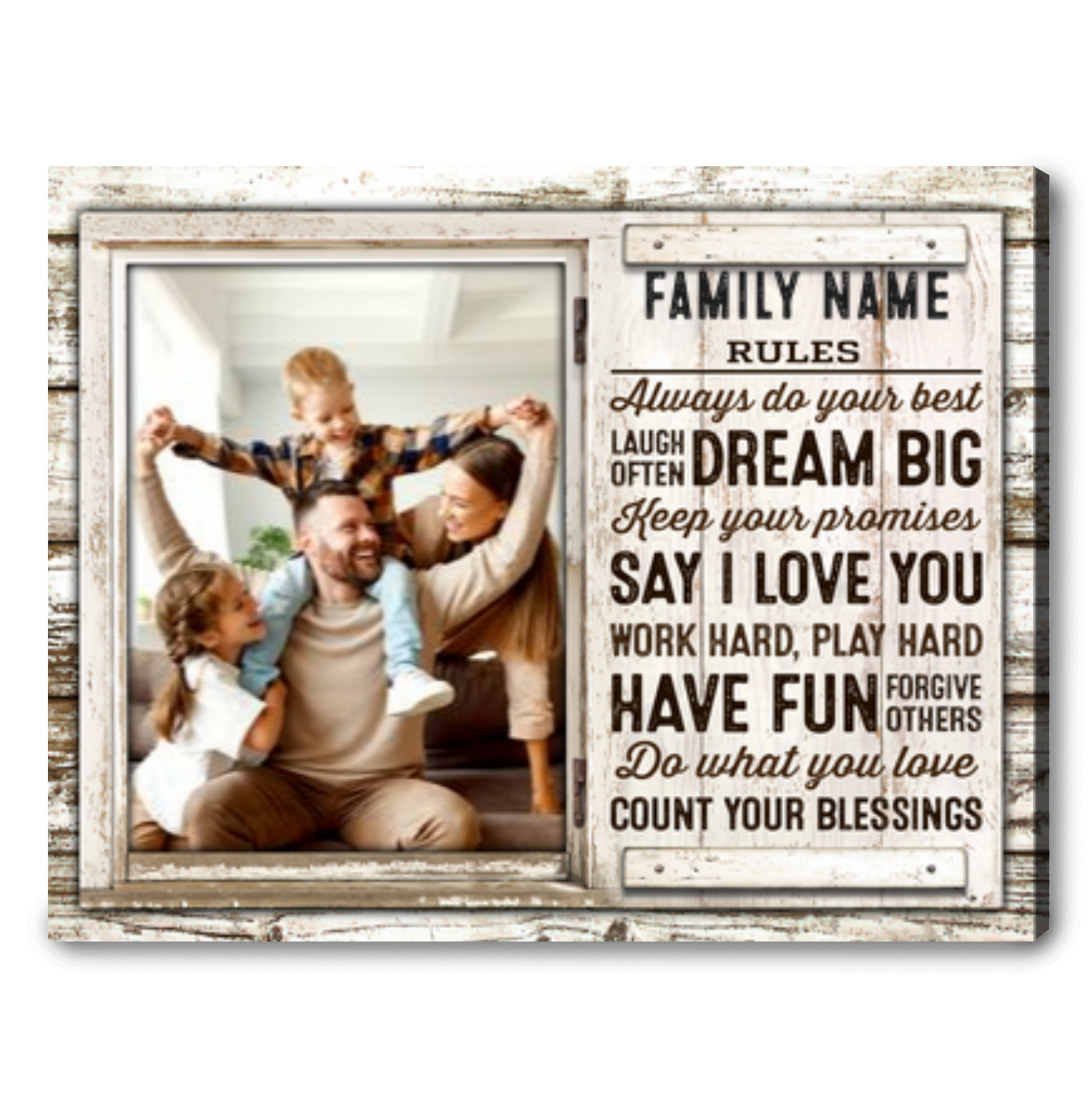 Personalized Family Gifts Wall Art For Home Decor Gift Ideas For A Whole Family 