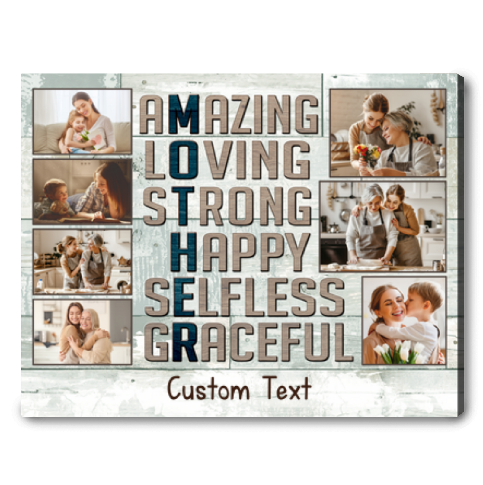 Custom Amazing Mother Canvas Special Gift Idea For Mother's Day