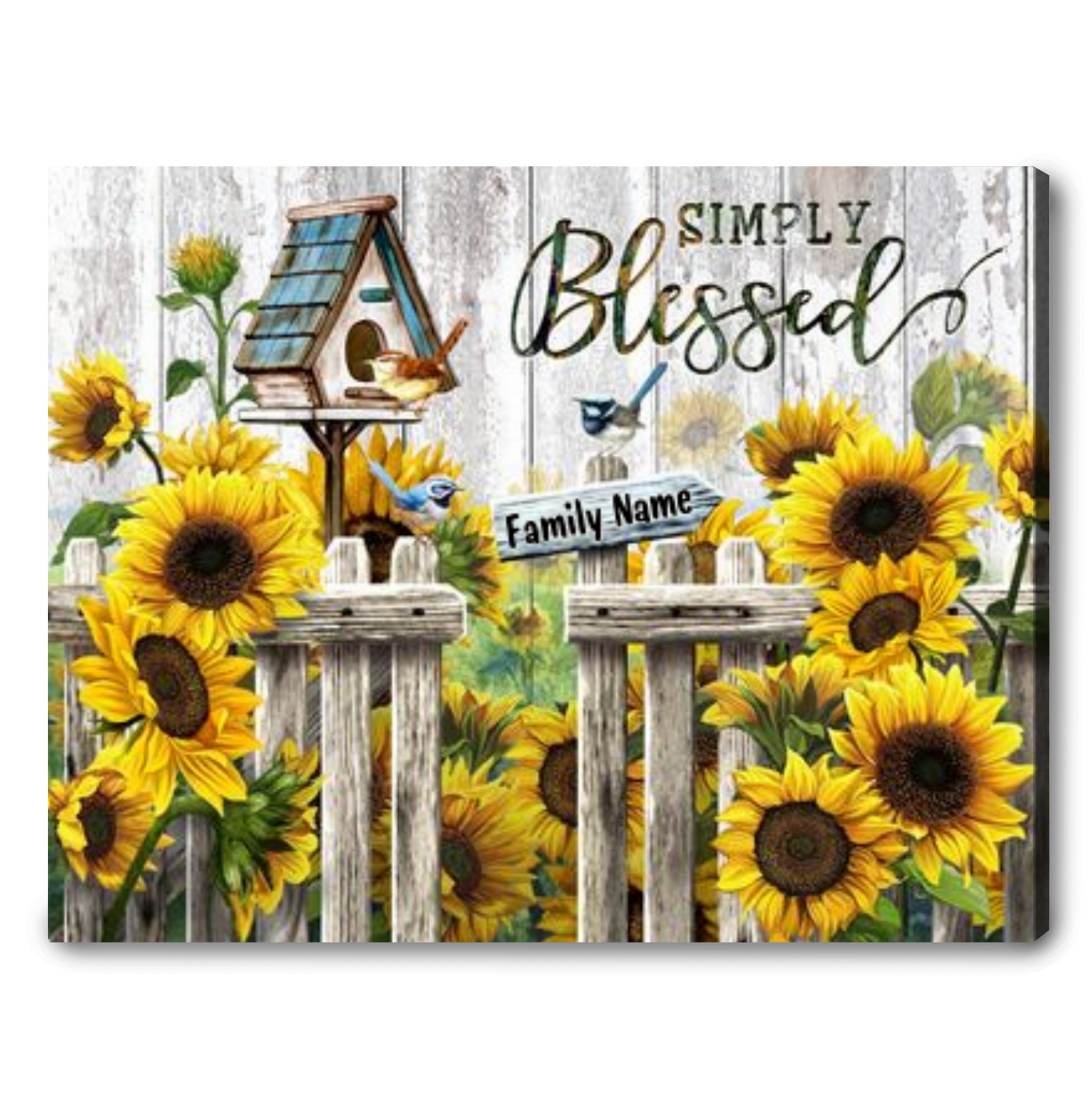 Farmhouse Sunflower Wall Decor Home Decor Gift Idea