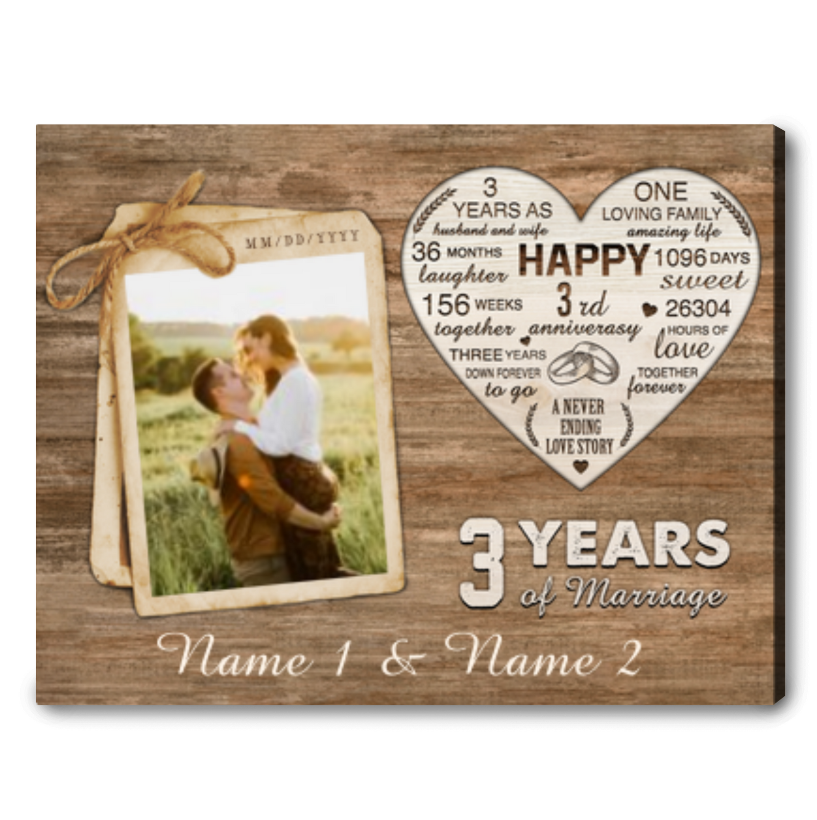 3rd Wedding Anniversary Gift For Wife 3rd Wedding Anniversary Gift Ideas