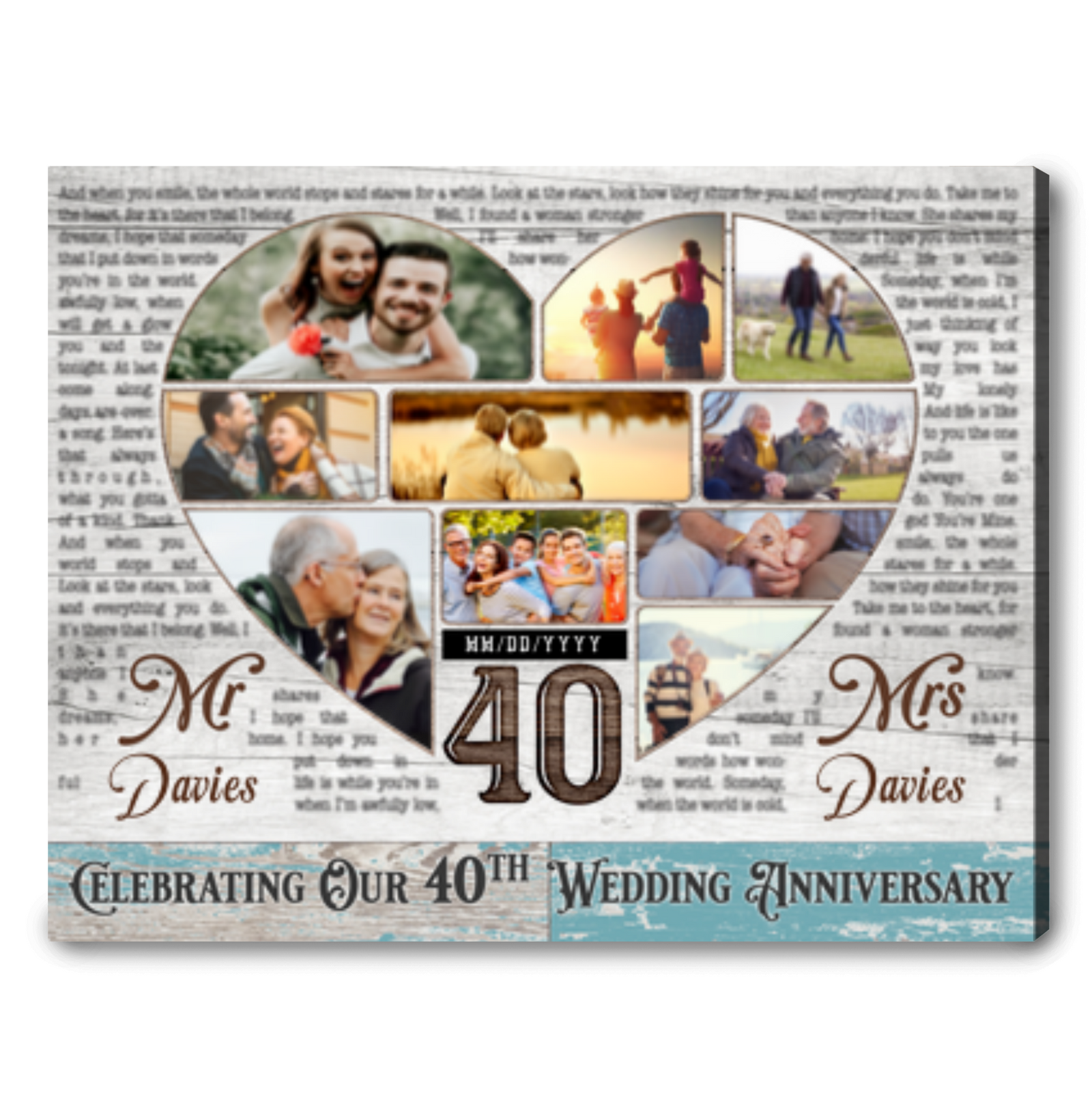Happy 40th Wedding Anniversary Ideas For 40th Wedding Anniversary Gift For Parents