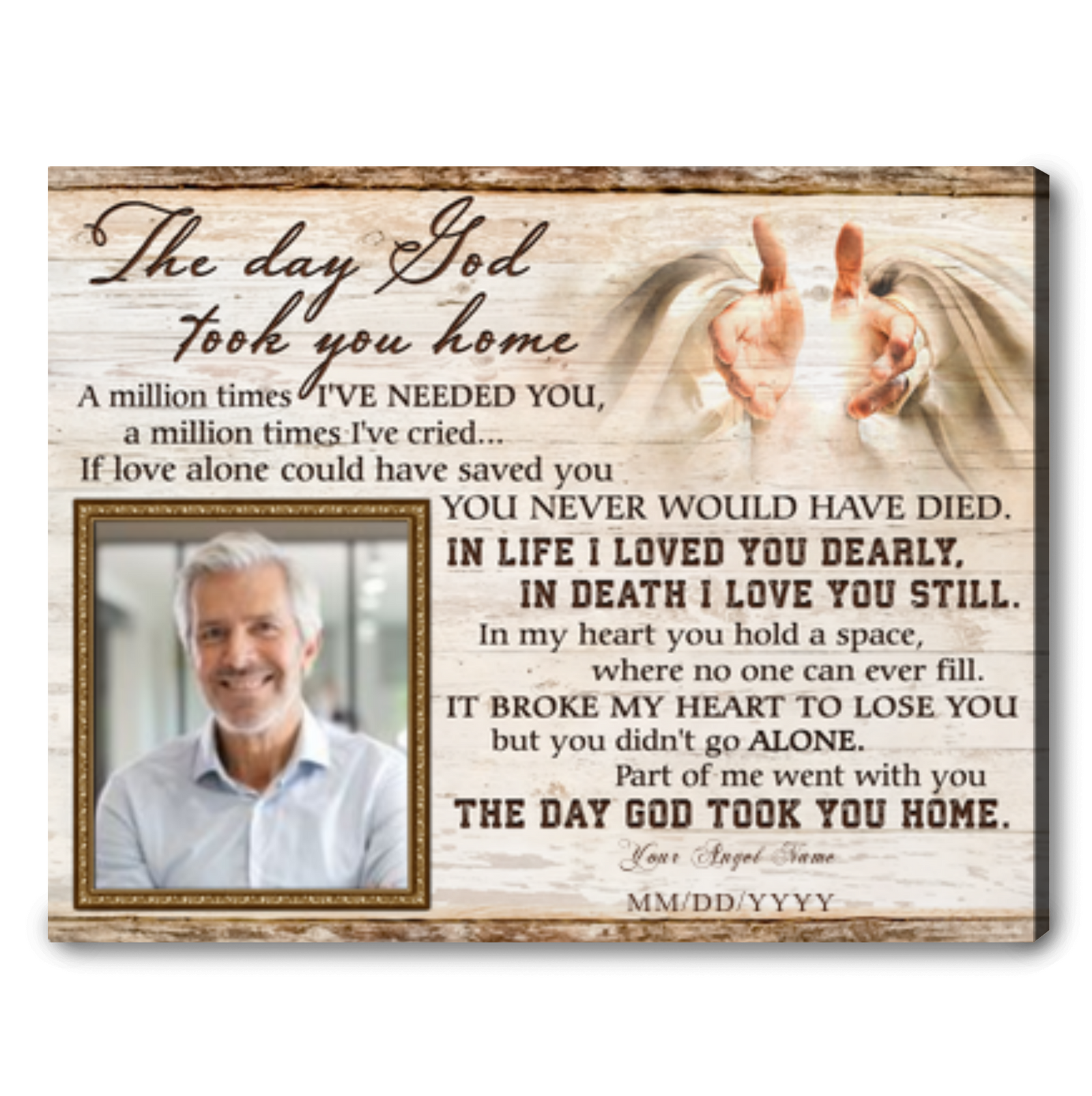 Memorial Day Gift Ideas Personalized Memorial Gifts With Photo Sympathy Gifts For Loss