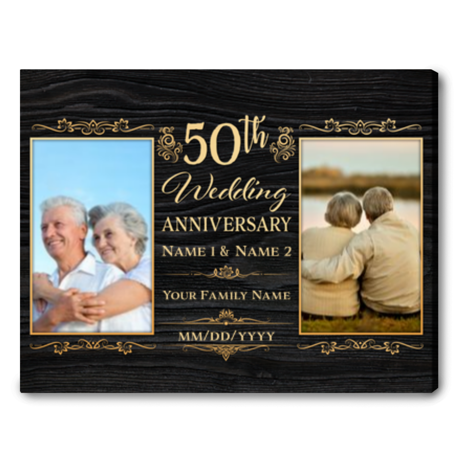 50 Year Wedding Anniversary Gift Custom 50th Anniversary Gifts