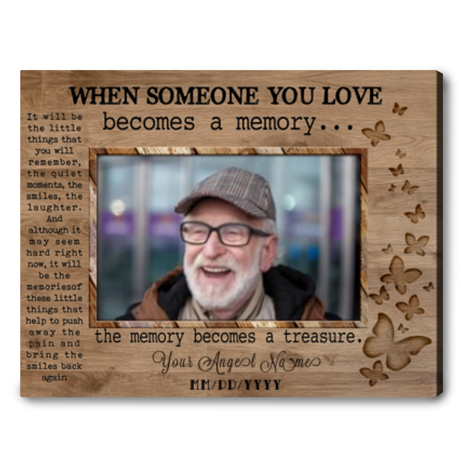 Personalized Memorial Gifts With Photo Memorial Gifts For Christmas