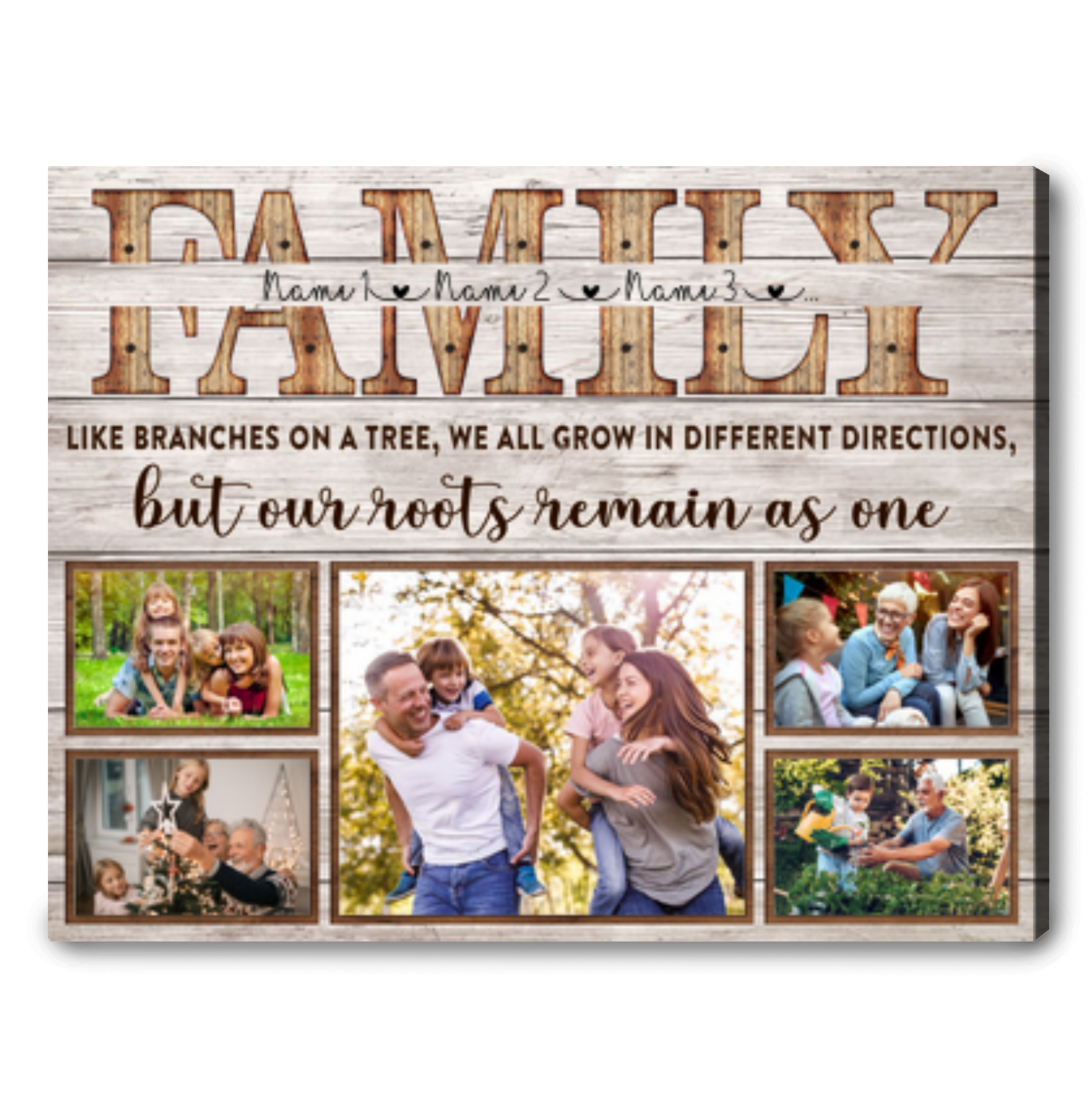 Personalized Family Name Wall Art Unique Gift For Family Member