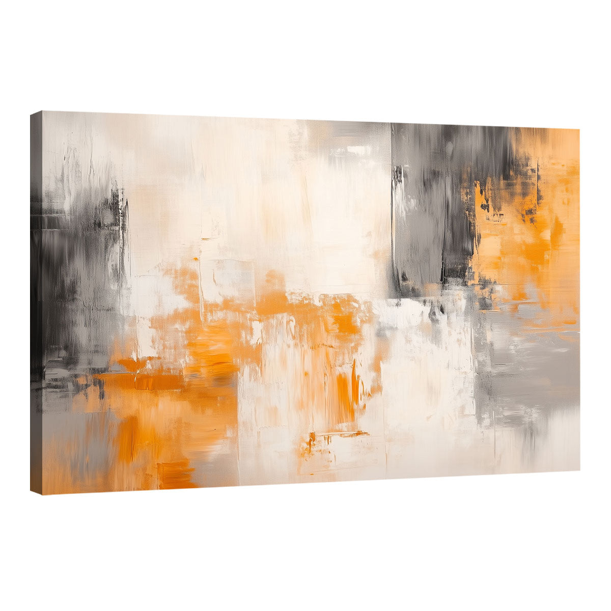 Earth Tones Abstract Brown And Beige Wall Art
