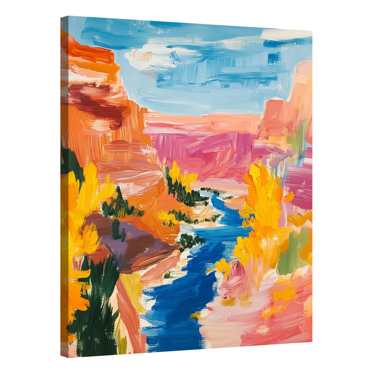 Grand Canyon Arizona Art Canvas Print
