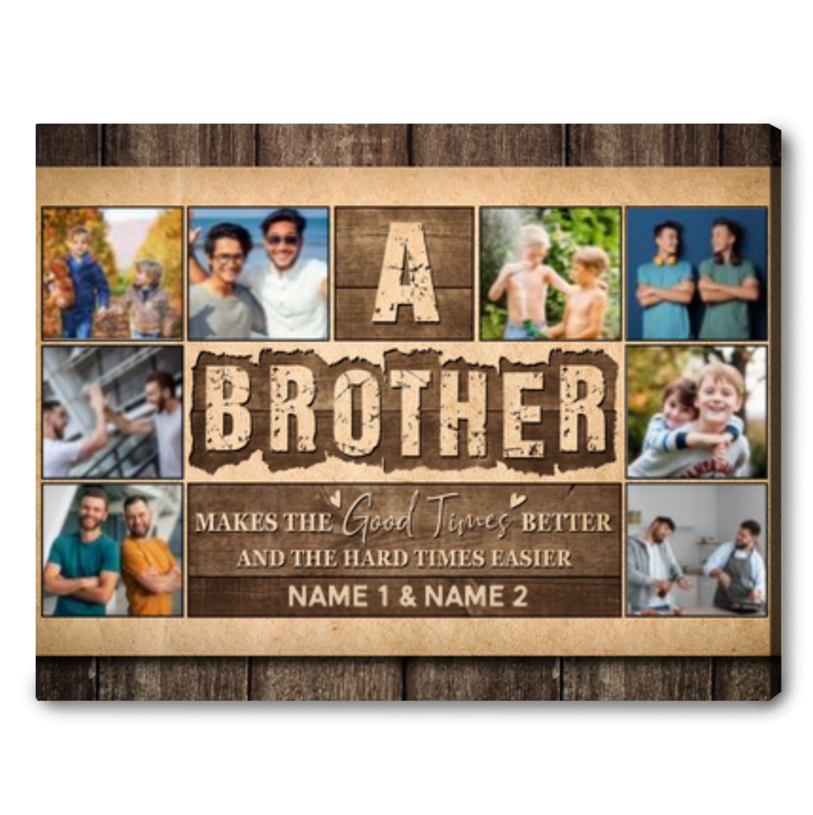 Personalized Gift For My Brother Birthday Gift For Younger Brother Ideas