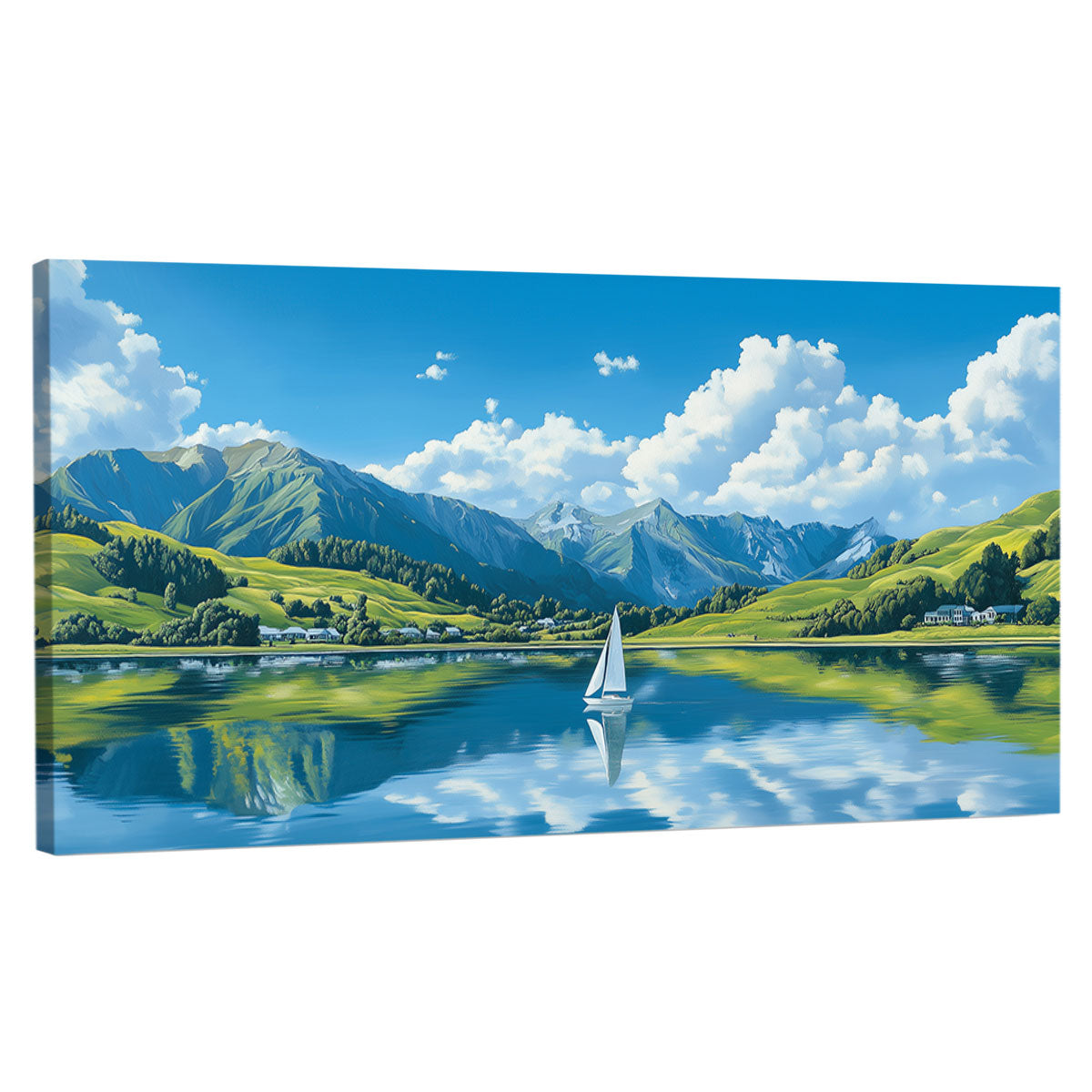 Peaceful New Zealand Fine Arts Print